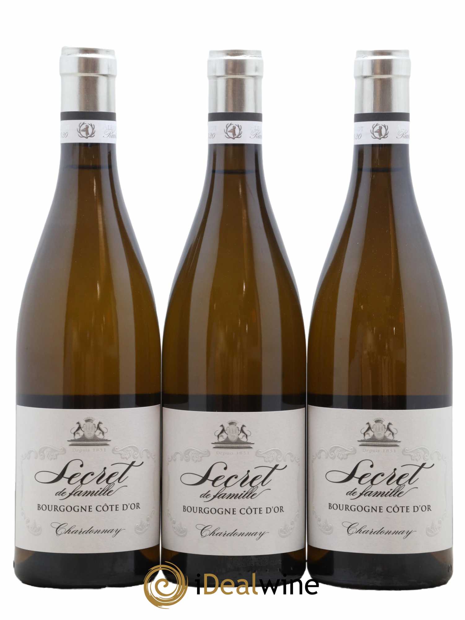 Bourgogne Chardonnay Secret de famille Albert Bichot 2020 - Lot de 3 bouteilles - 0