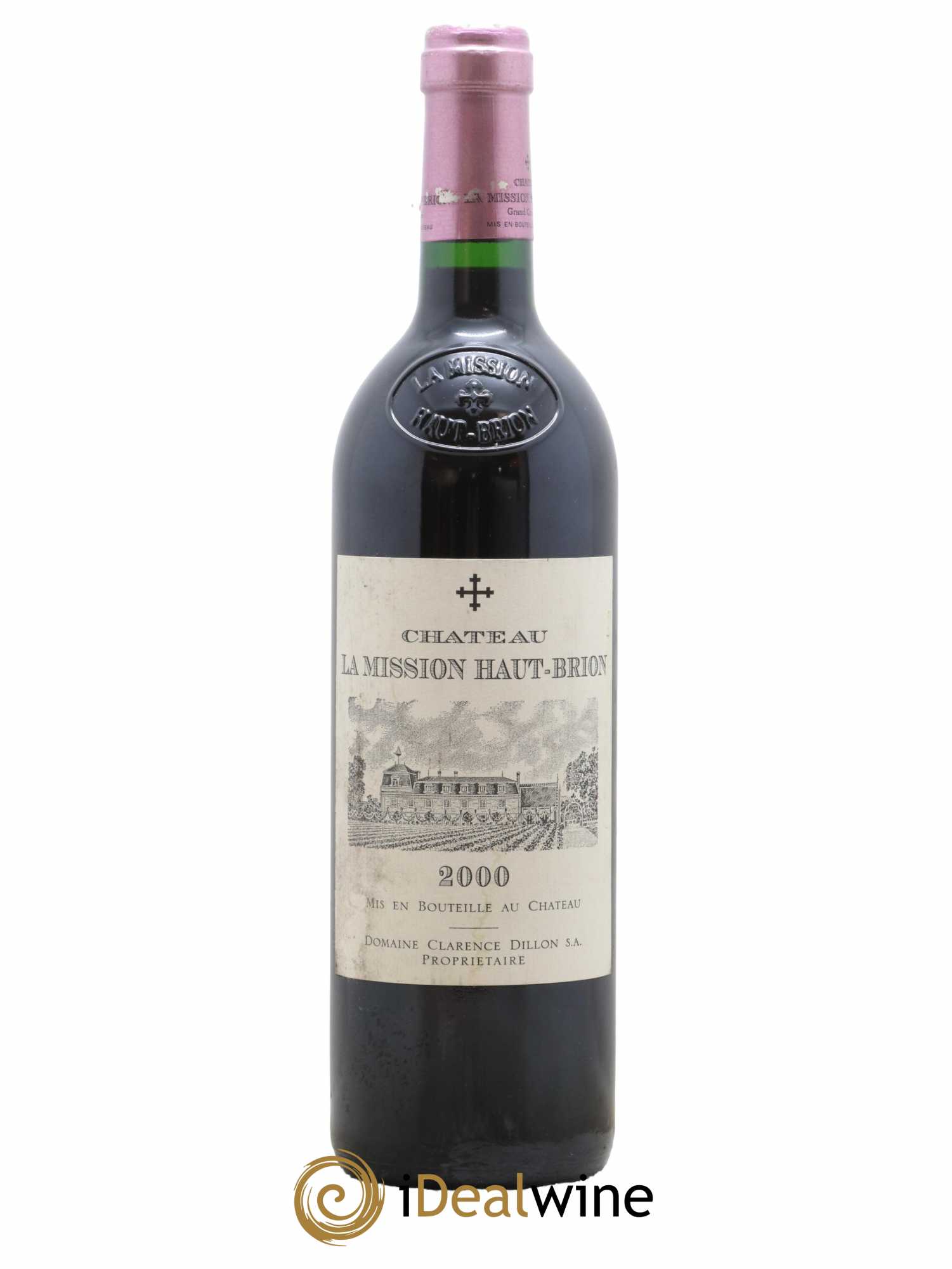 Château la Mission Haut-Brion Cru Classé de Graves 2000 - Lot de 1 bouteille - 0