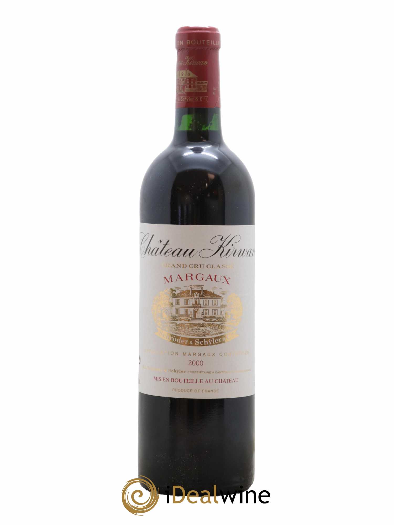 Château Kirwan 3ème Grand Cru Classé 2000 - Lot de 1 bouteille - 0