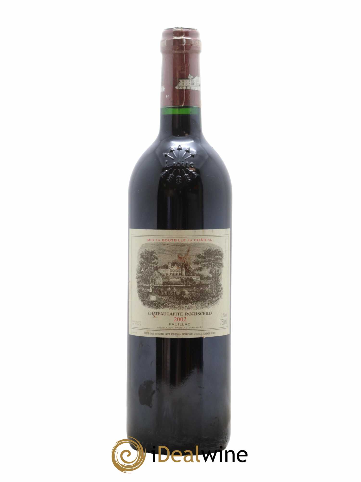 Château Lafite Rothschild 1er Grand Cru Classé 2002 - Lot de 1 bouteille - 0