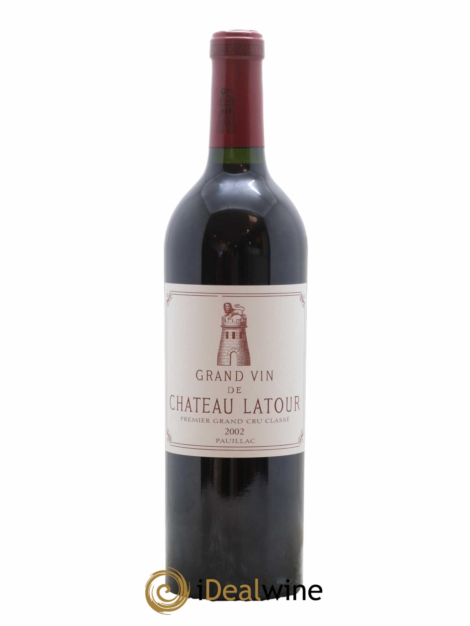 Château Latour 1er Grand Cru Classé 2002 - Lot de 1 bouteille - 0