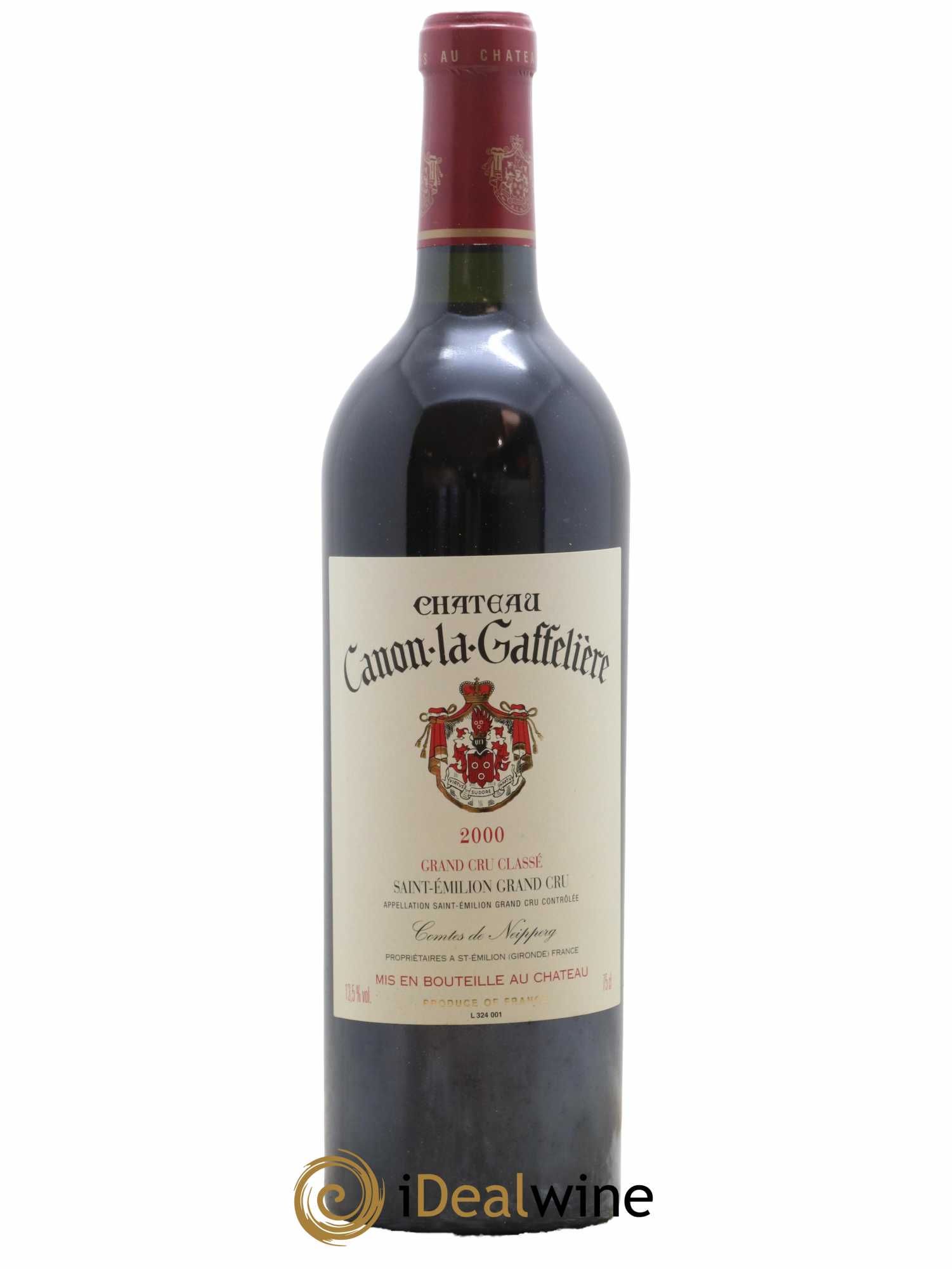 Château Canon la Gaffelière 1er Grand Cru Classé B 2000 - Lot de 1 bouteille - 0