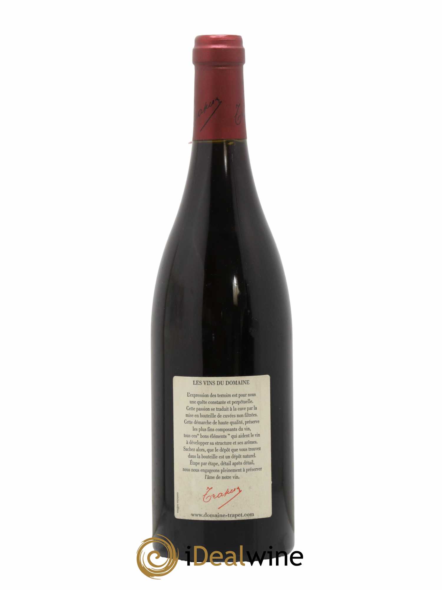 Chambertin Grand Cru Domaine Trapet 2003 - Lot de 1 bouteille - 1