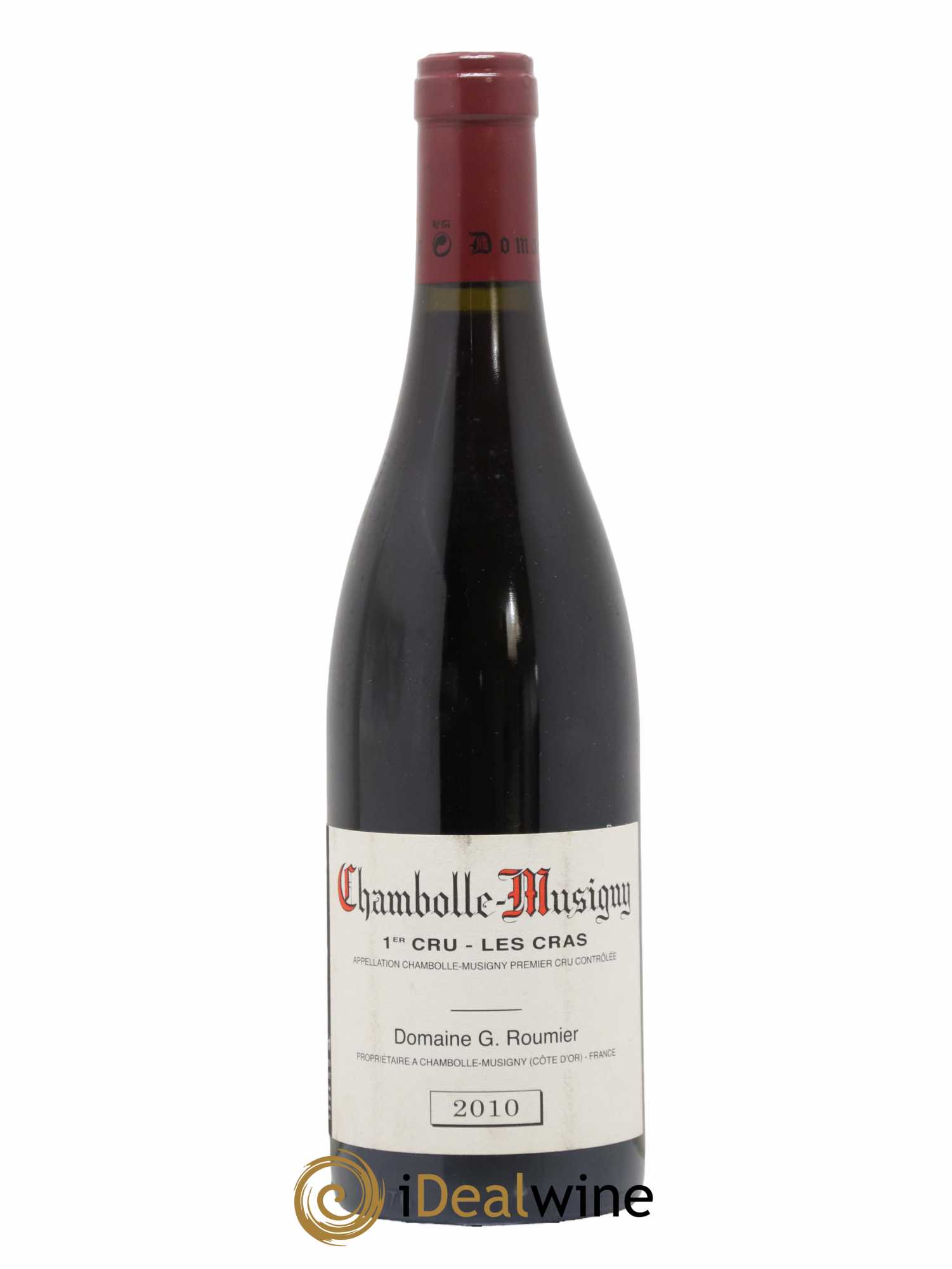 Chambolle-Musigny 1er Cru Les Cras Georges Roumier (Domaine) 2010 - Lot de 1 bouteille - 0