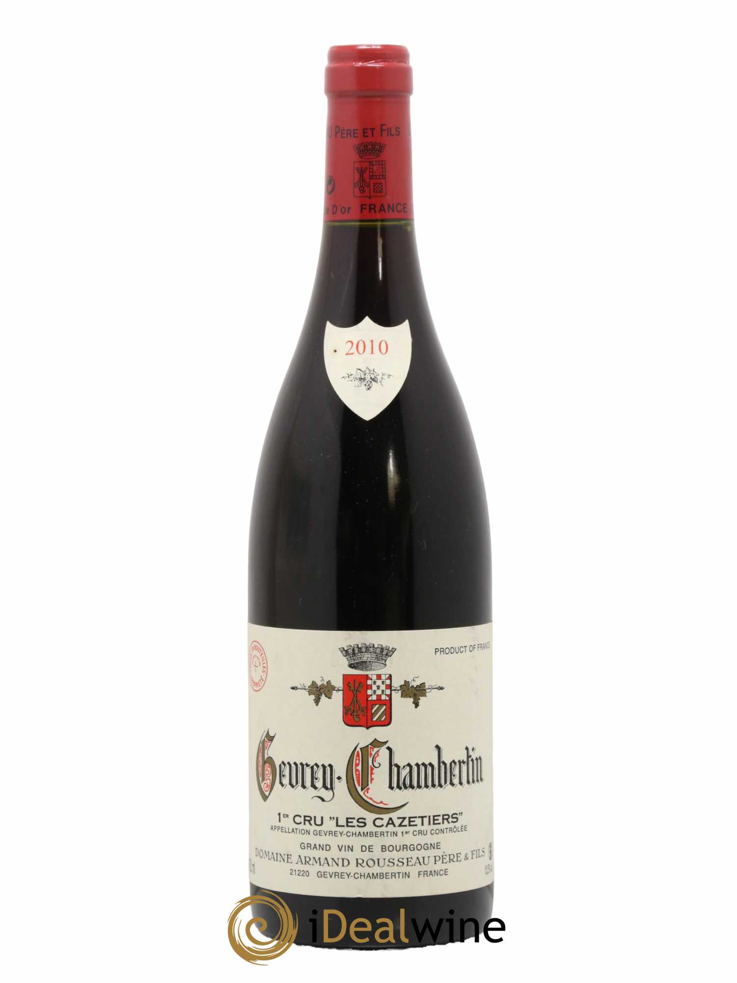 Gevrey-Chambertin 1er Cru Les Cazetiers Armand Rousseau (Domaine) 2010 - Lot de 1 bouteille - 0