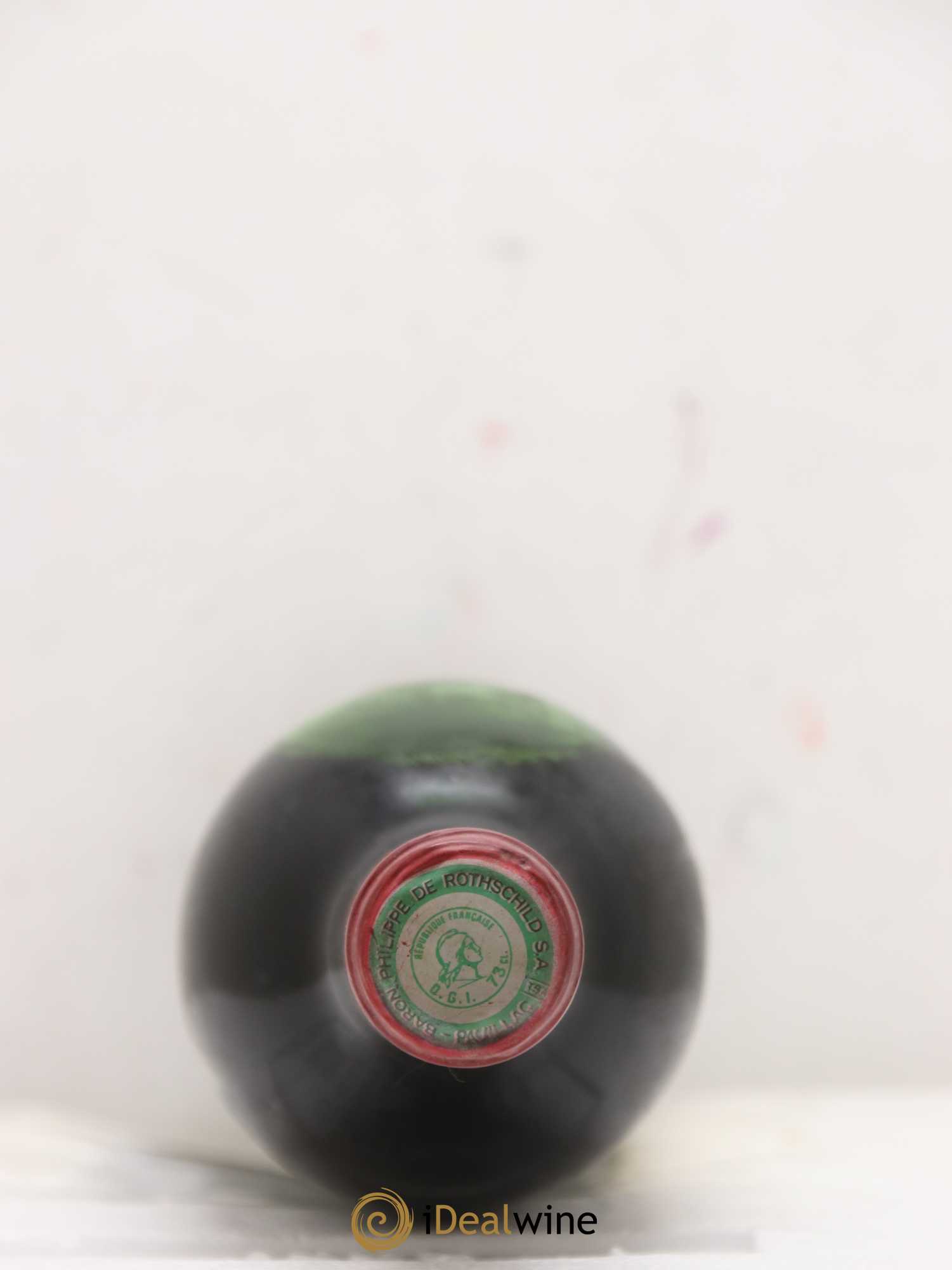 Château Mouton Rothschild 1er Grand Cru Classé 1971 - Lot de 1 bouteille - 1