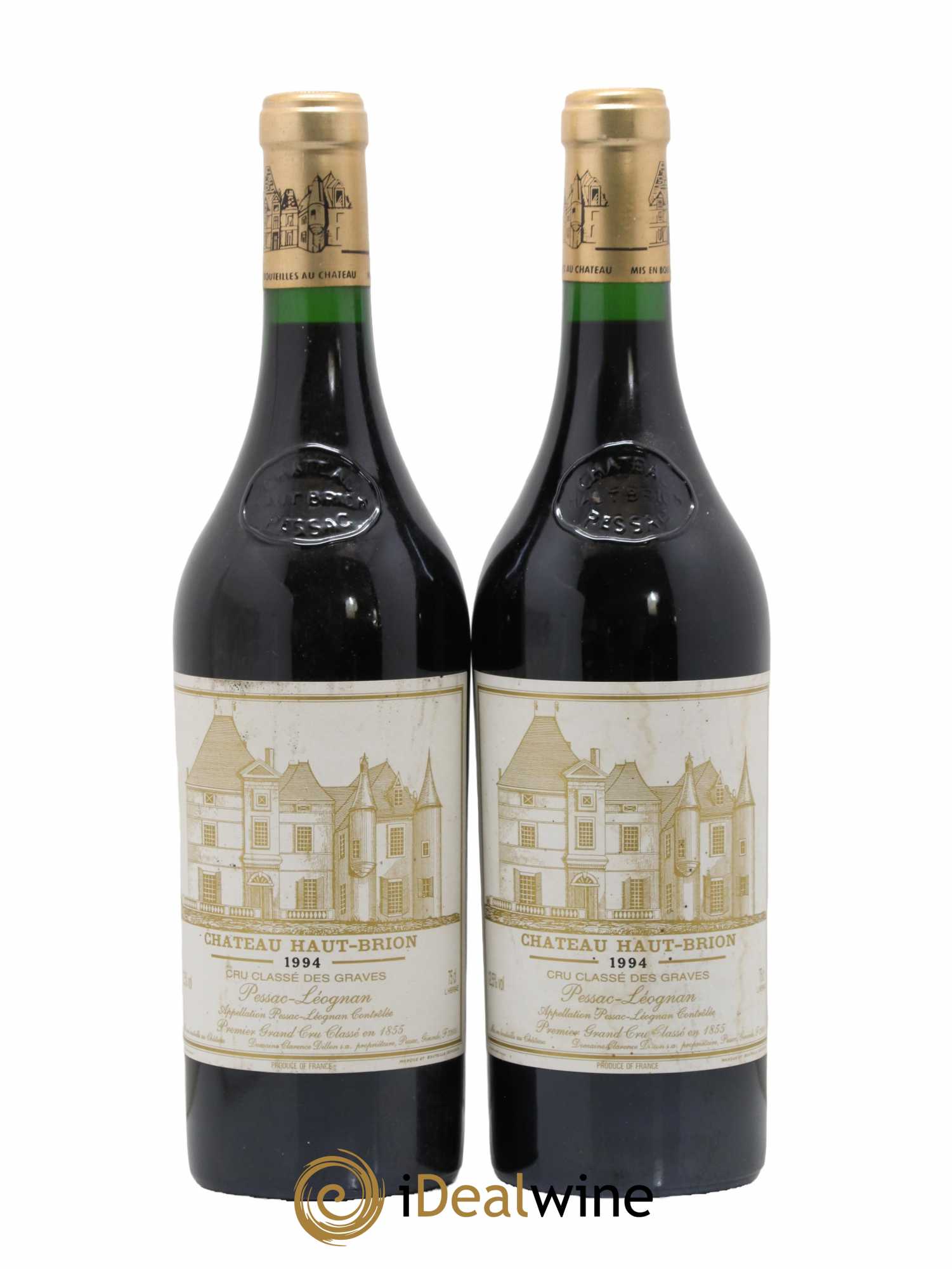 Château Haut Brion 1er Grand Cru Classé 1994 - Lot de 2 bouteilles - 0