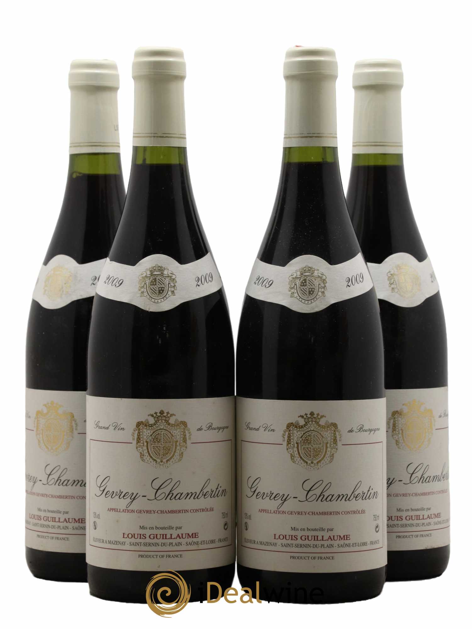 Gevrey-Chambertin Domaine Louis Guillaume 2009 - Lot de 4 bouteilles - 0