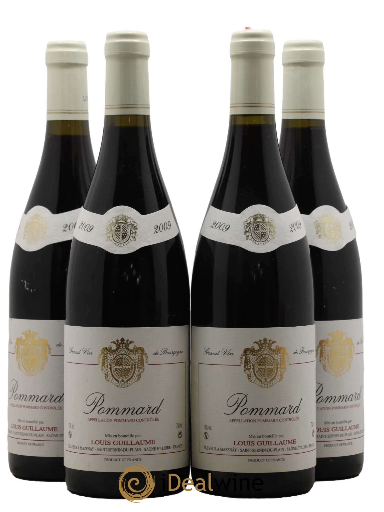 Pommard Domaine Louis Guillaume 2009 - Lot de 4 bouteilles - 0