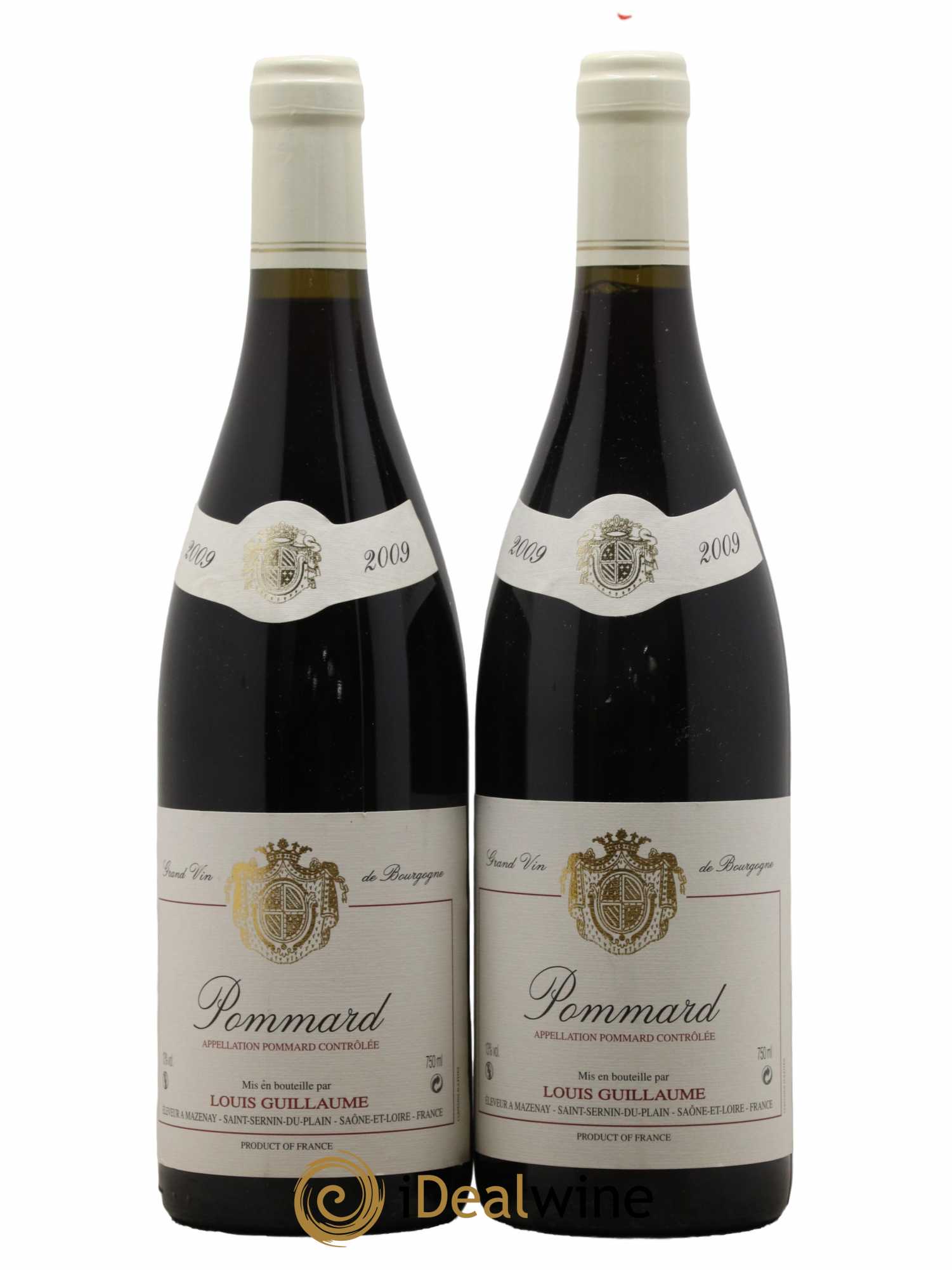 Pommard Domaine Louis Guillaume 2009 - Lot de 2 bouteilles - 0