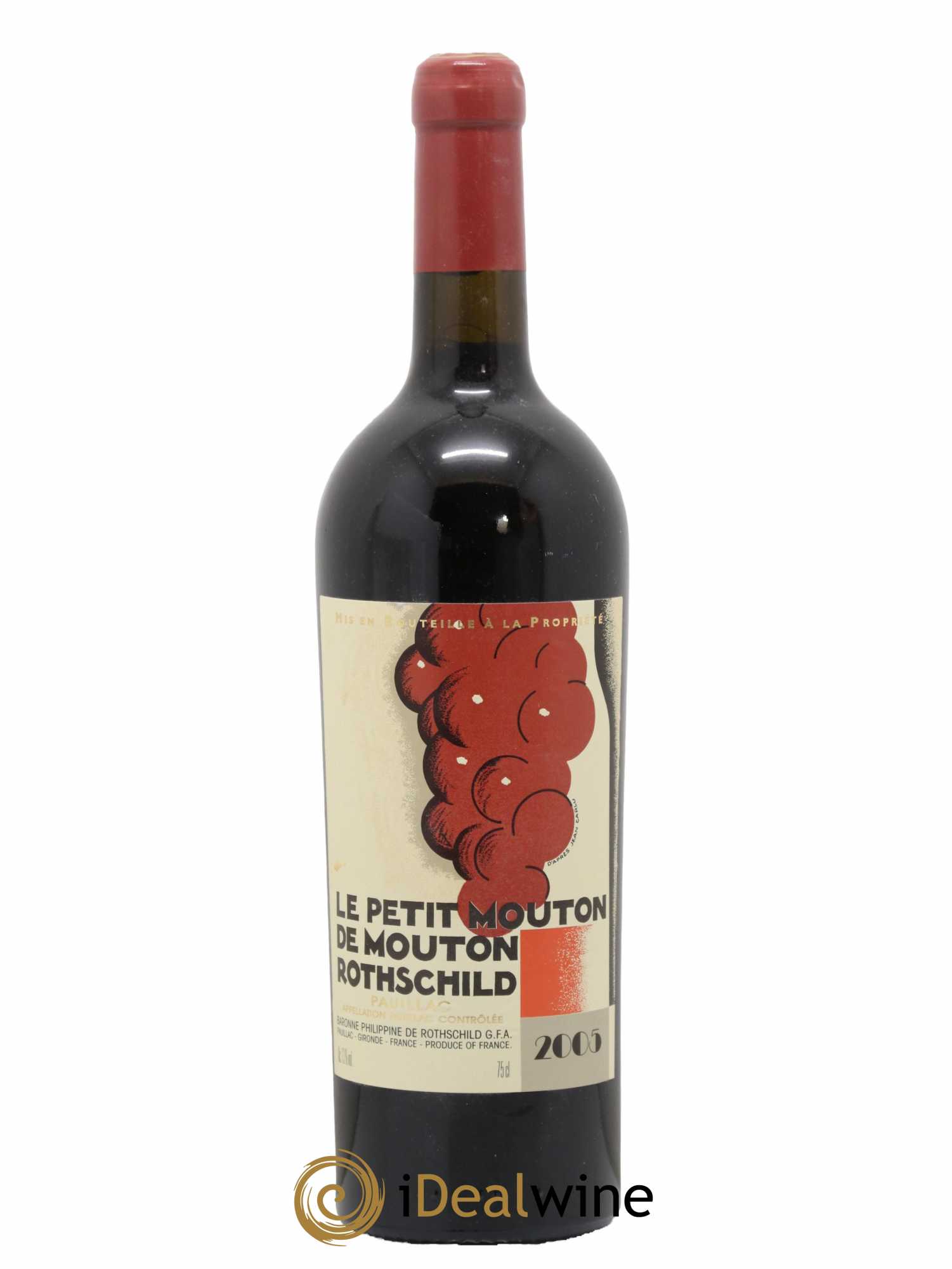 Petit Mouton Second Vin 2005 - Lot de 1 bouteille - 0