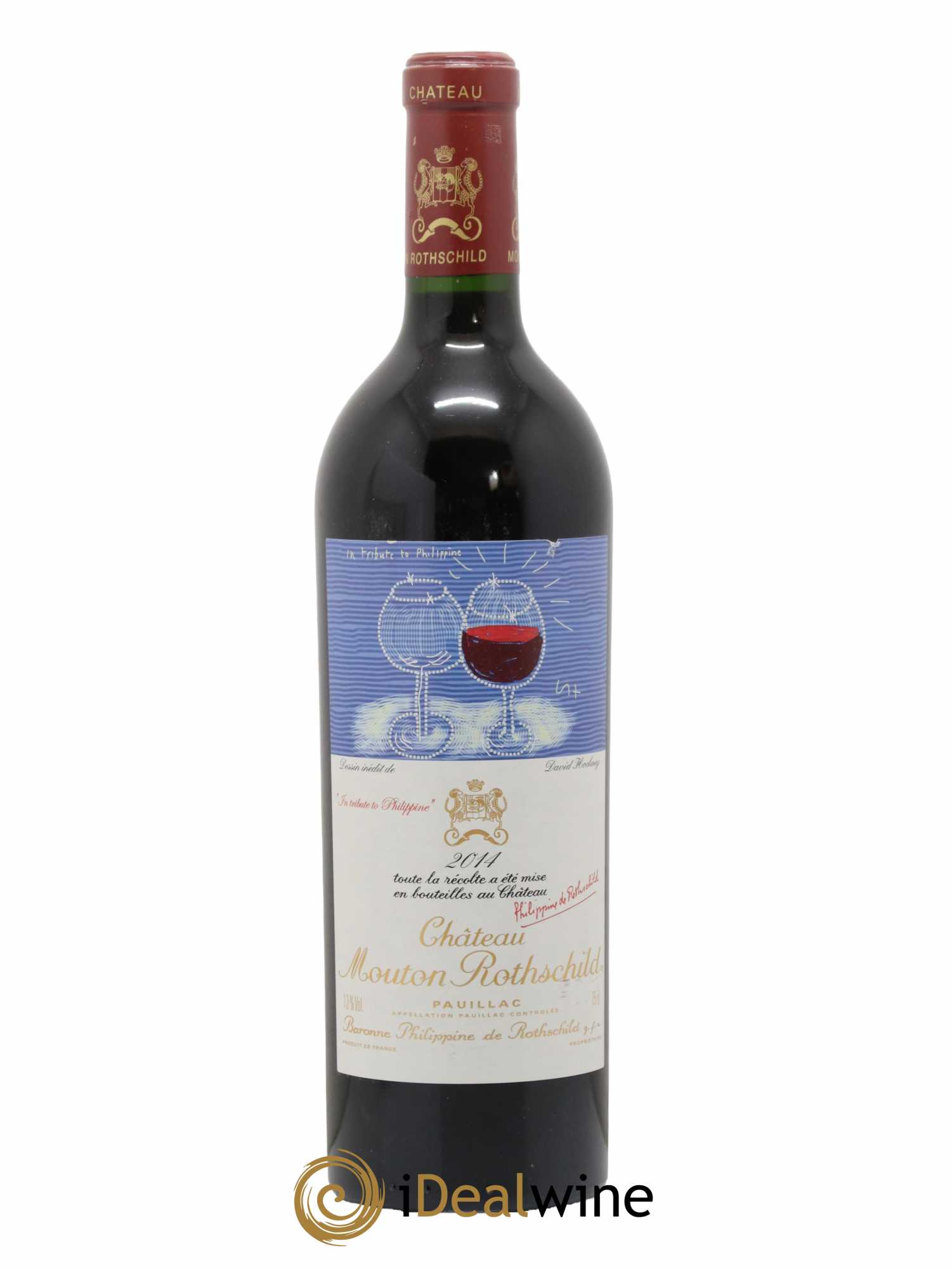 Château Mouton Rothschild 1er Grand Cru Classé 2014 - Lot de 1 bouteille - 0