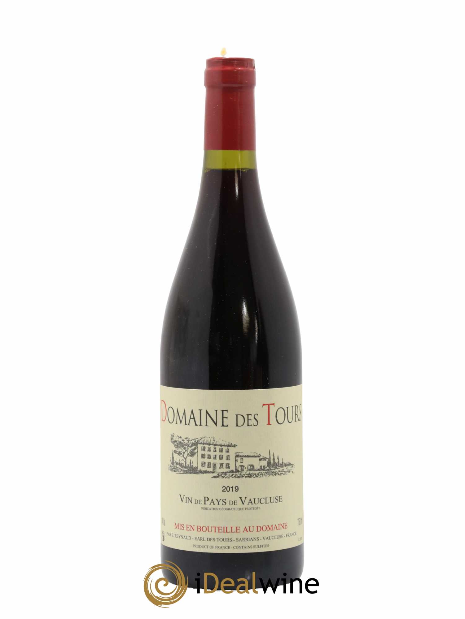 Vaucluse (Vin de Pays de Vaucluse) Domaine des Tours Emmanuel Reynaud 2019 - Lot de 1 bouteille - 0