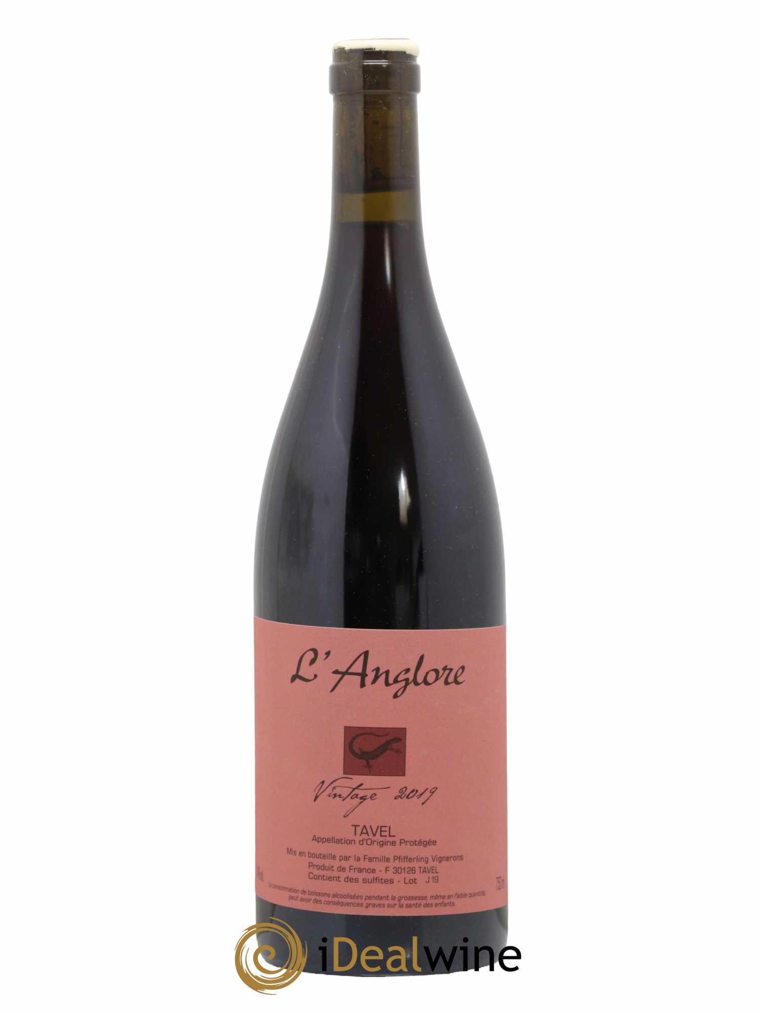 Tavel Vintage L'Anglore 2019 - Lot de 1 bouteille - 0