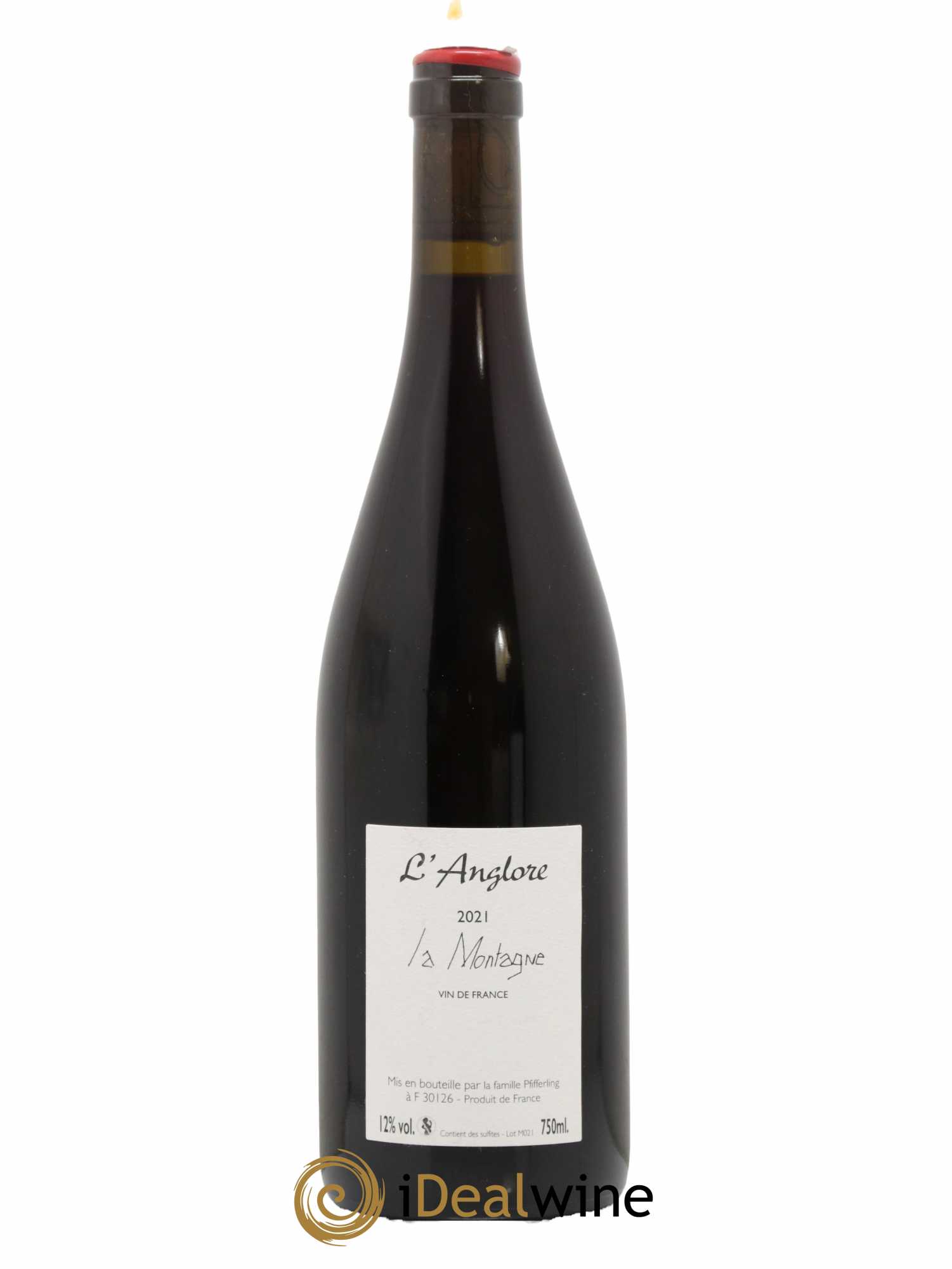 Vin de France L'Anglore La Montagne 2021 - Lot de 1 bouteille - 1