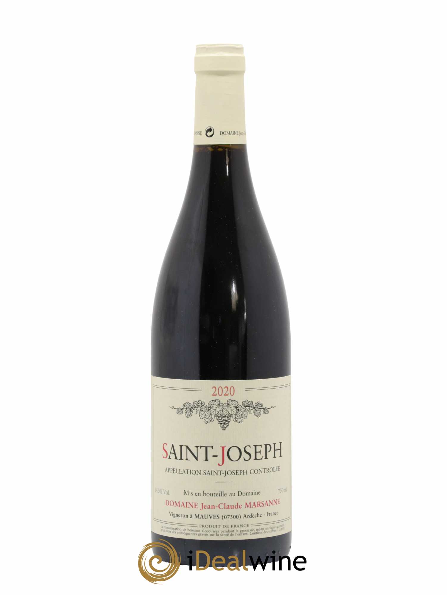 Saint-Joseph Jean-Claude Marsanne (Domaine) 2020 - Lot de 1 bouteille - 0