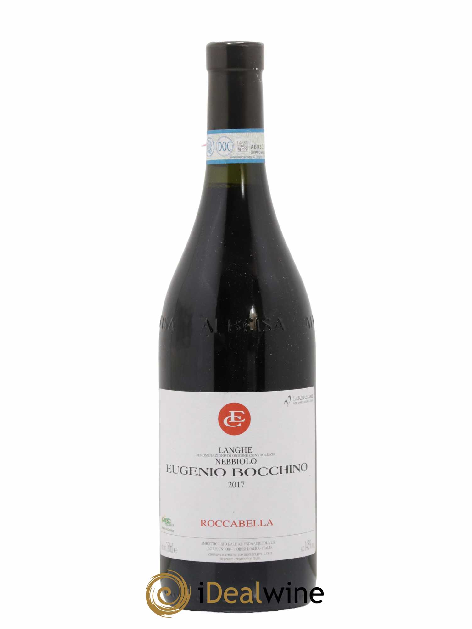 Langhe DOC Nebbiolo Roccabella Eugenio Bocchino 2017 - Lot de 1 bouteille - 0