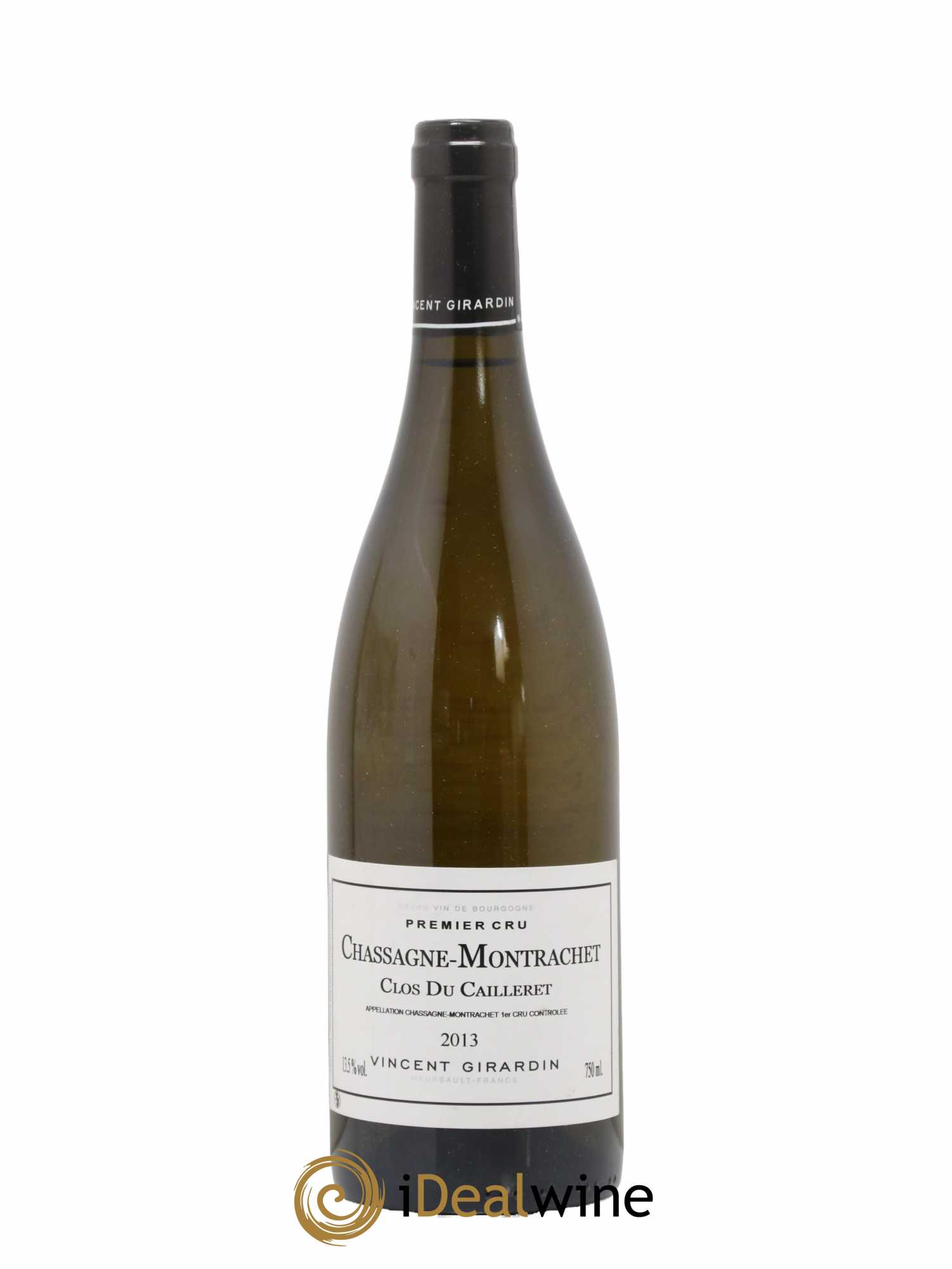 Chassagne-Montrachet 1er Cru Clos du Cailleret Vincent Girardin (Domaine) 2013 - Lot de 1 bouteille - 0