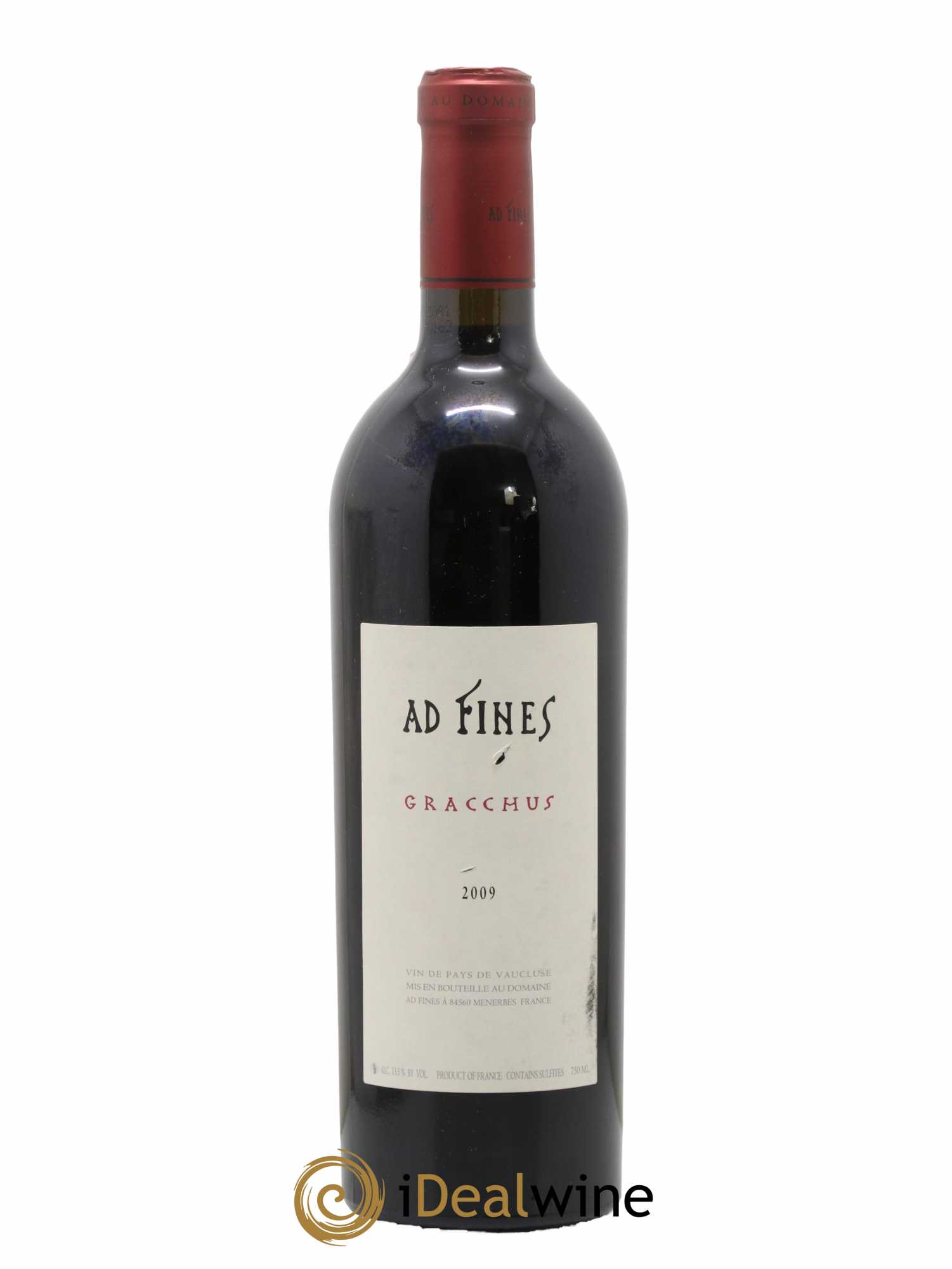 Vaucluse Gracchus Domaine Ad Fines 2009 - Lot de 1 bouteille - 0