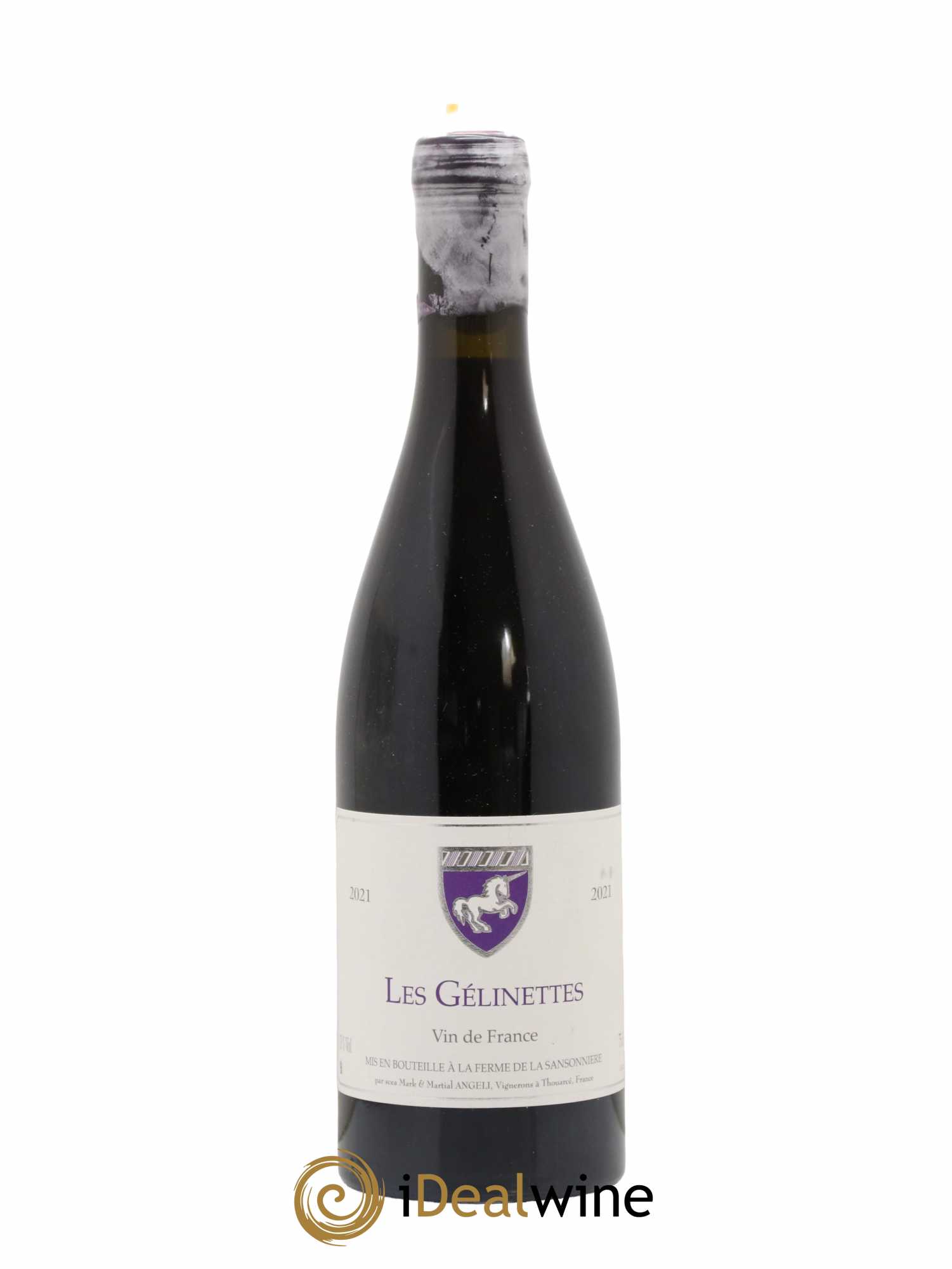 Vin de France Les Gélinettes Mark Angeli (Domaine) - Ferme de la Sansonnière 2021 - Lot de 1 bouteille - 0