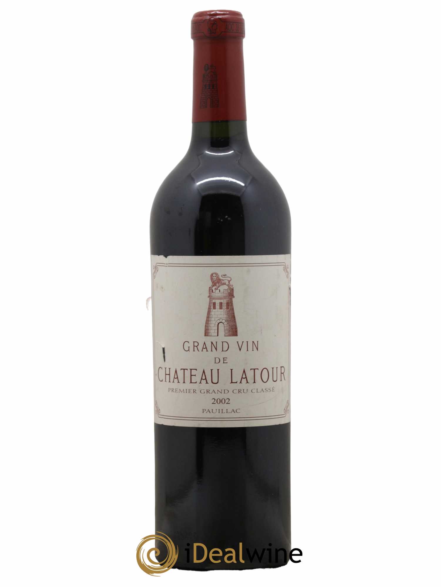 Château Latour 1er Grand Cru Classé 2002 - Lot de 1 bouteille - 0