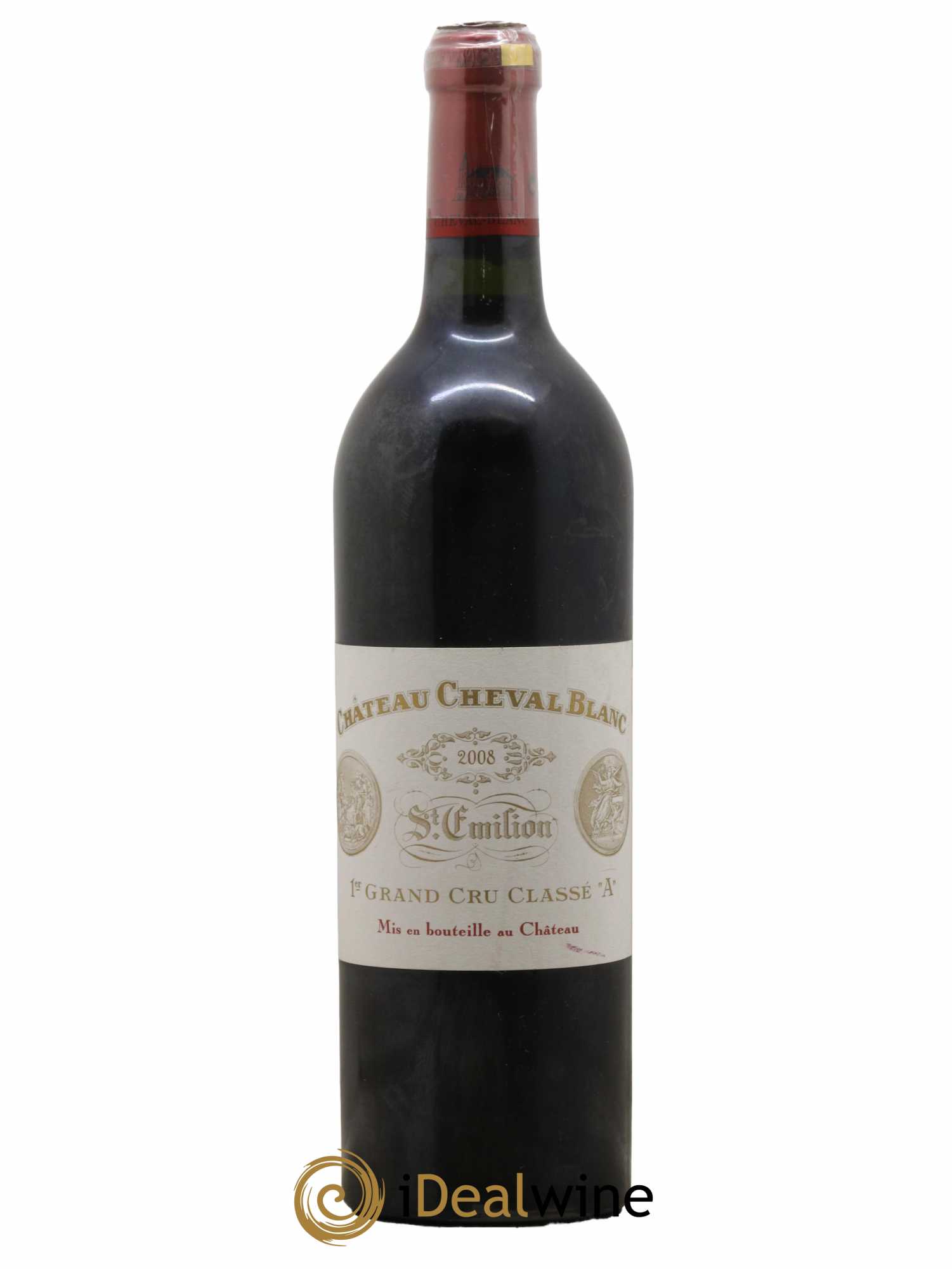Château Cheval Blanc 1er Grand Cru Classé A 2008 - Lot de 1 bouteille - 0