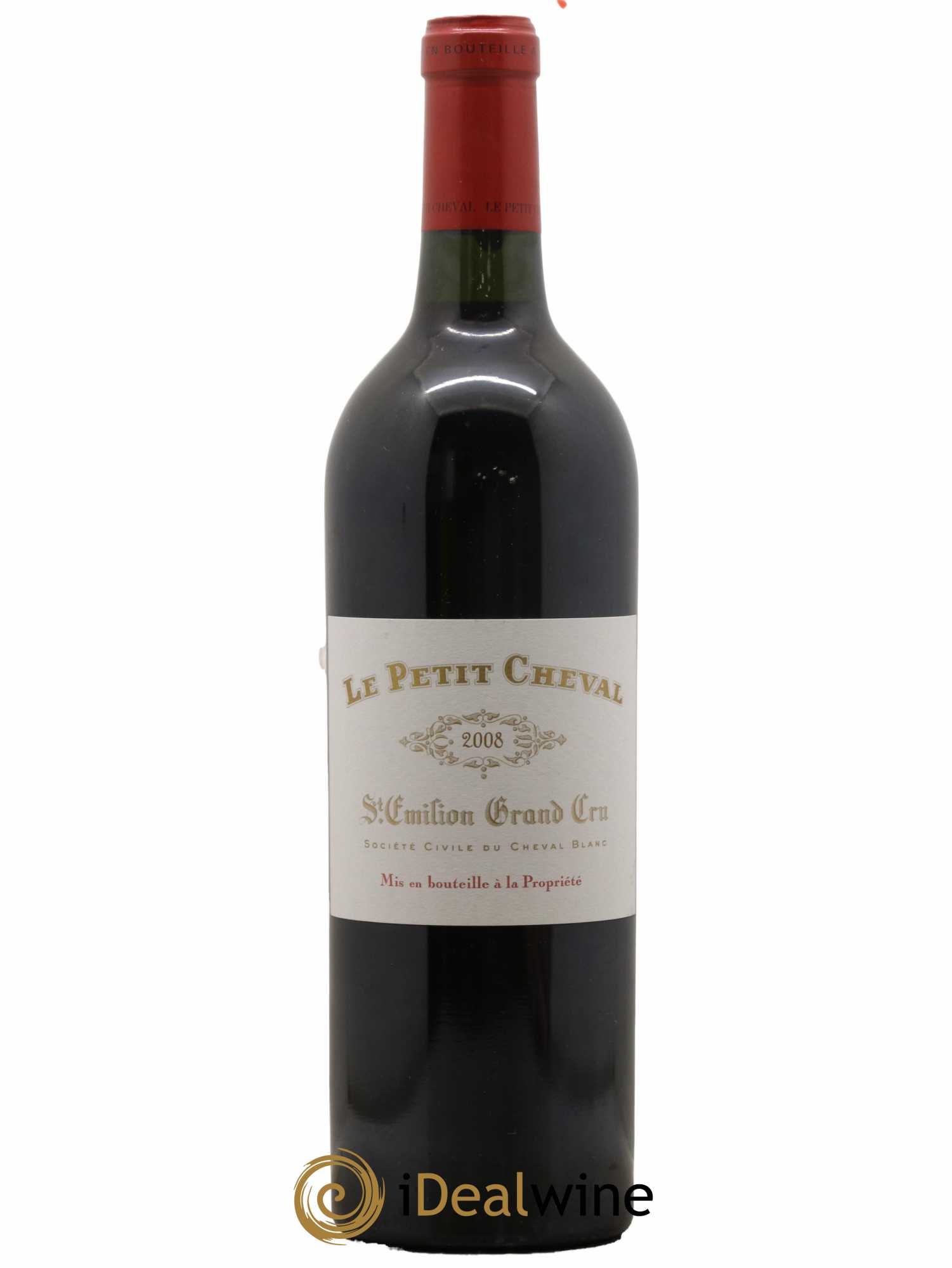 Le Petit Cheval Second Vin 2008 - Lot de 1 bouteille - 0