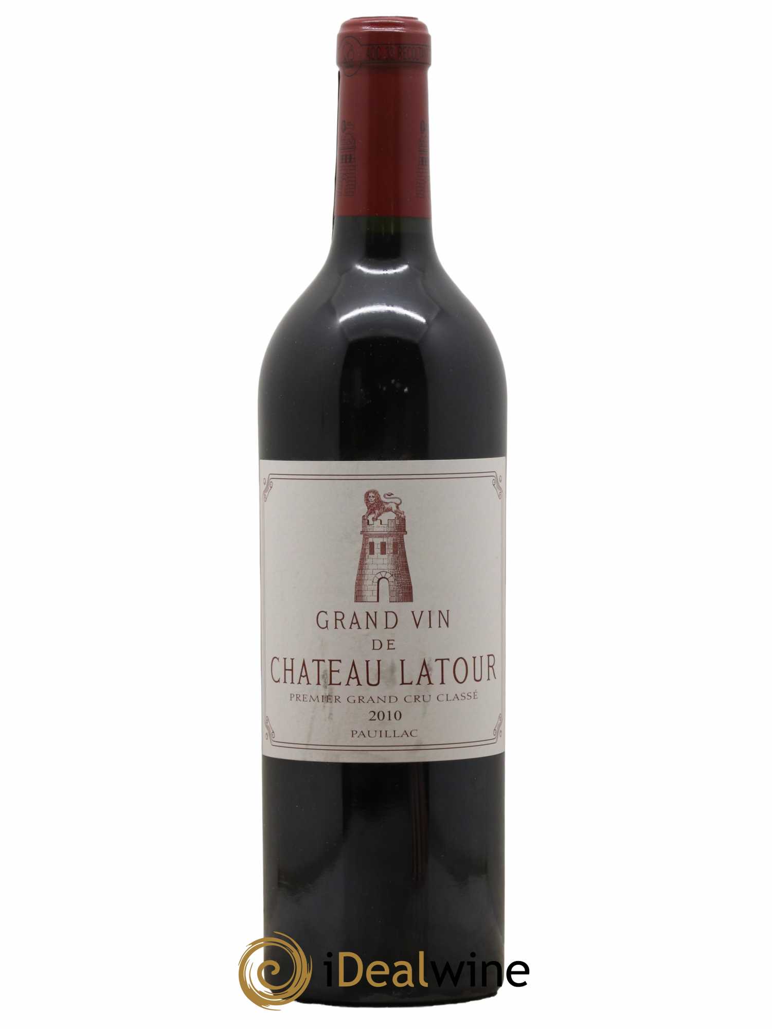 Château Latour 1er Grand Cru Classé 2010 - Lot de 1 bouteille - 0
