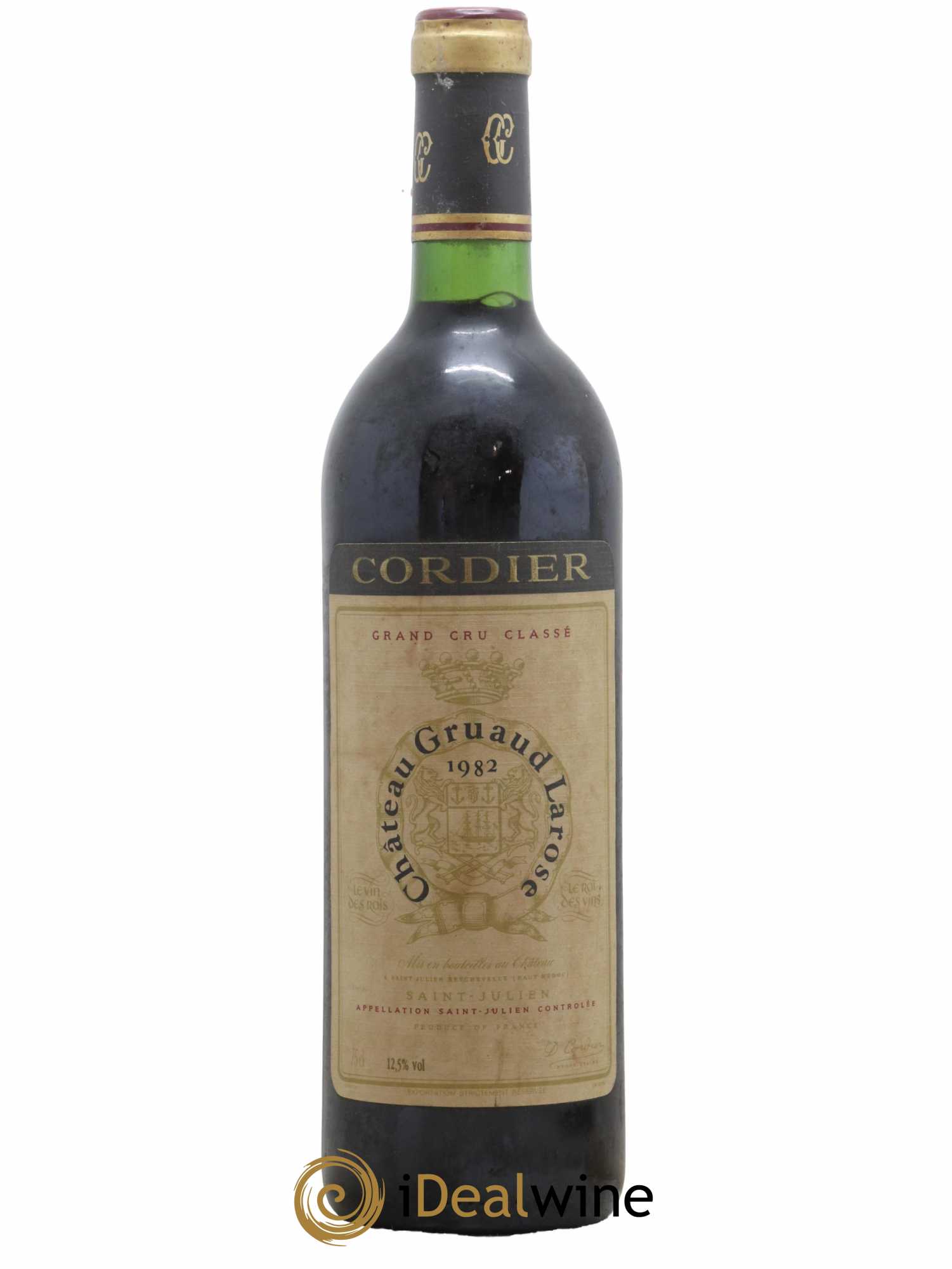 Château Gruaud Larose 2ème Grand Cru Classé 1982 - Lot de 1 bouteille - 0