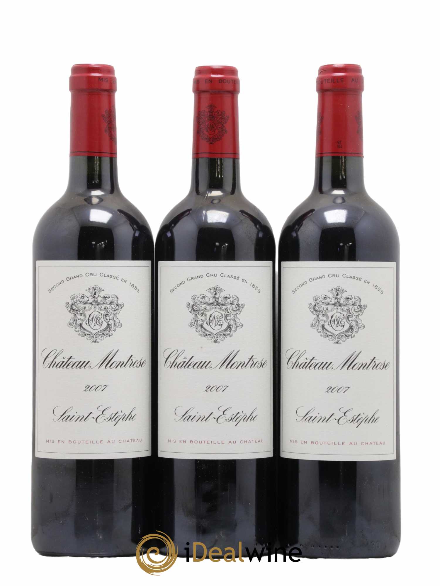 Château Montrose 2ème Grand Cru Classé 2007 - Lot de 6 bouteilles - 2