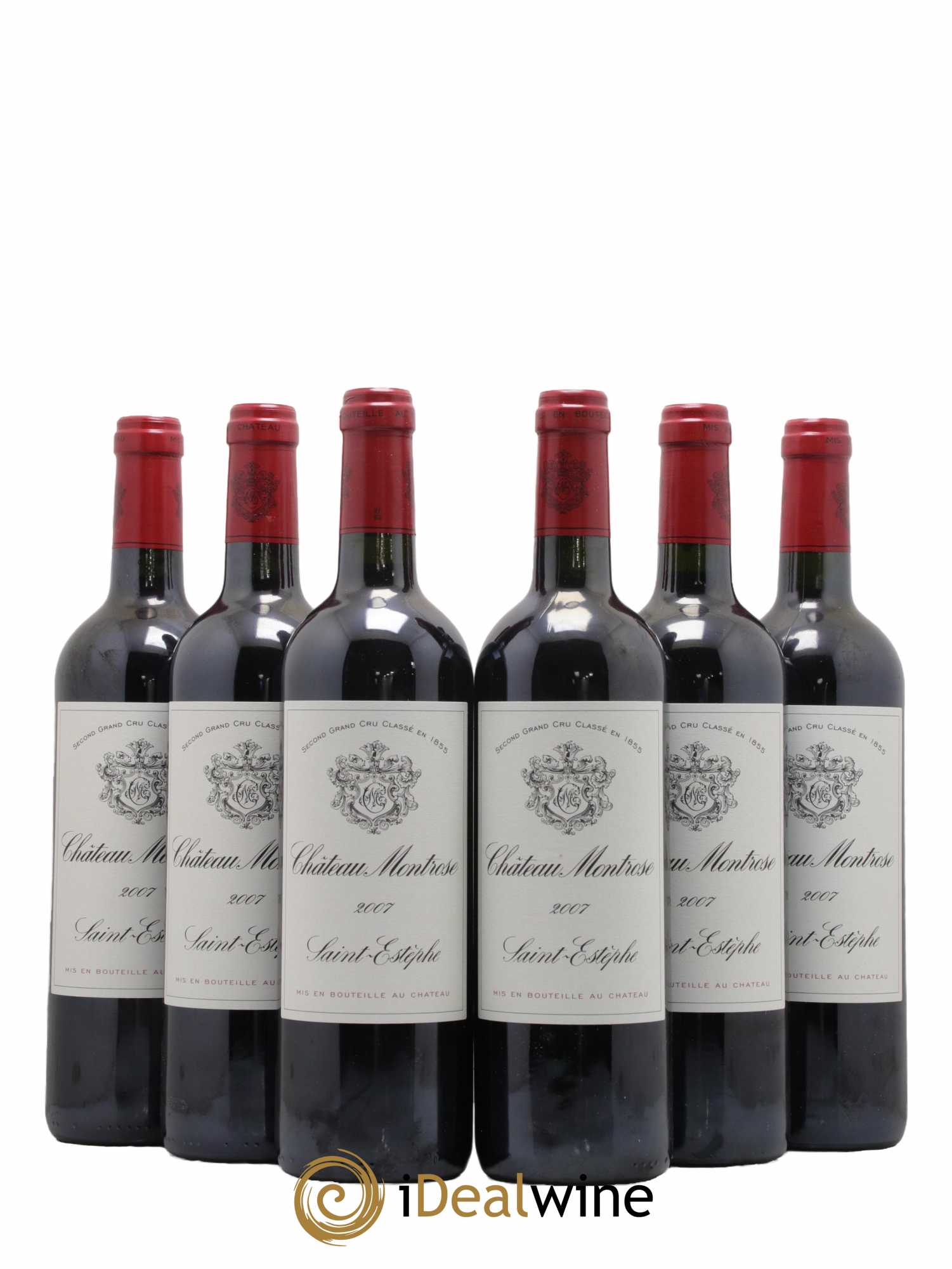 Château Montrose 2ème Grand Cru Classé 2007 - Lot de 6 bouteilles - 0