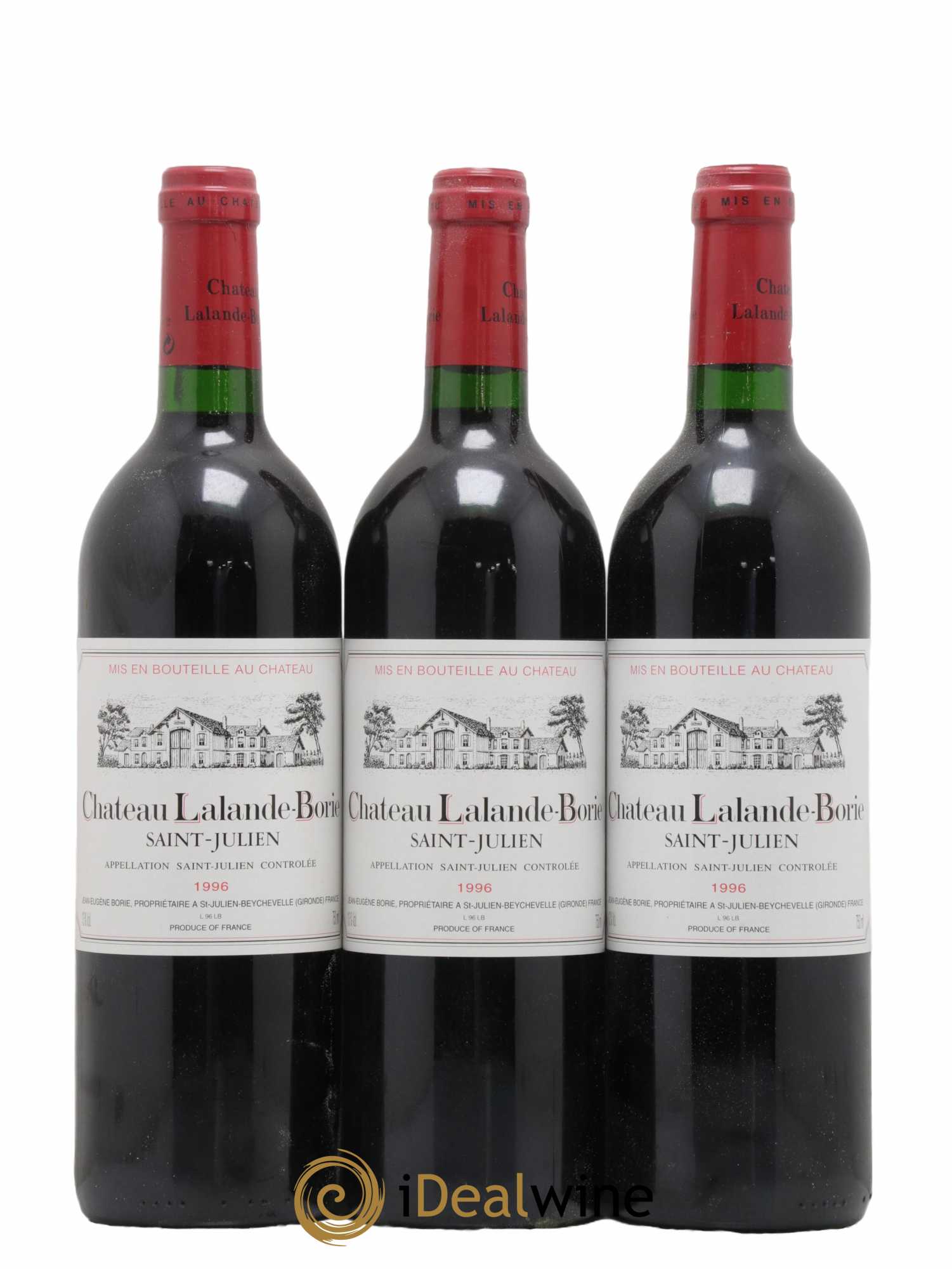 Château Lalande Borie 1996 - Lot de 12 bouteilles - 2