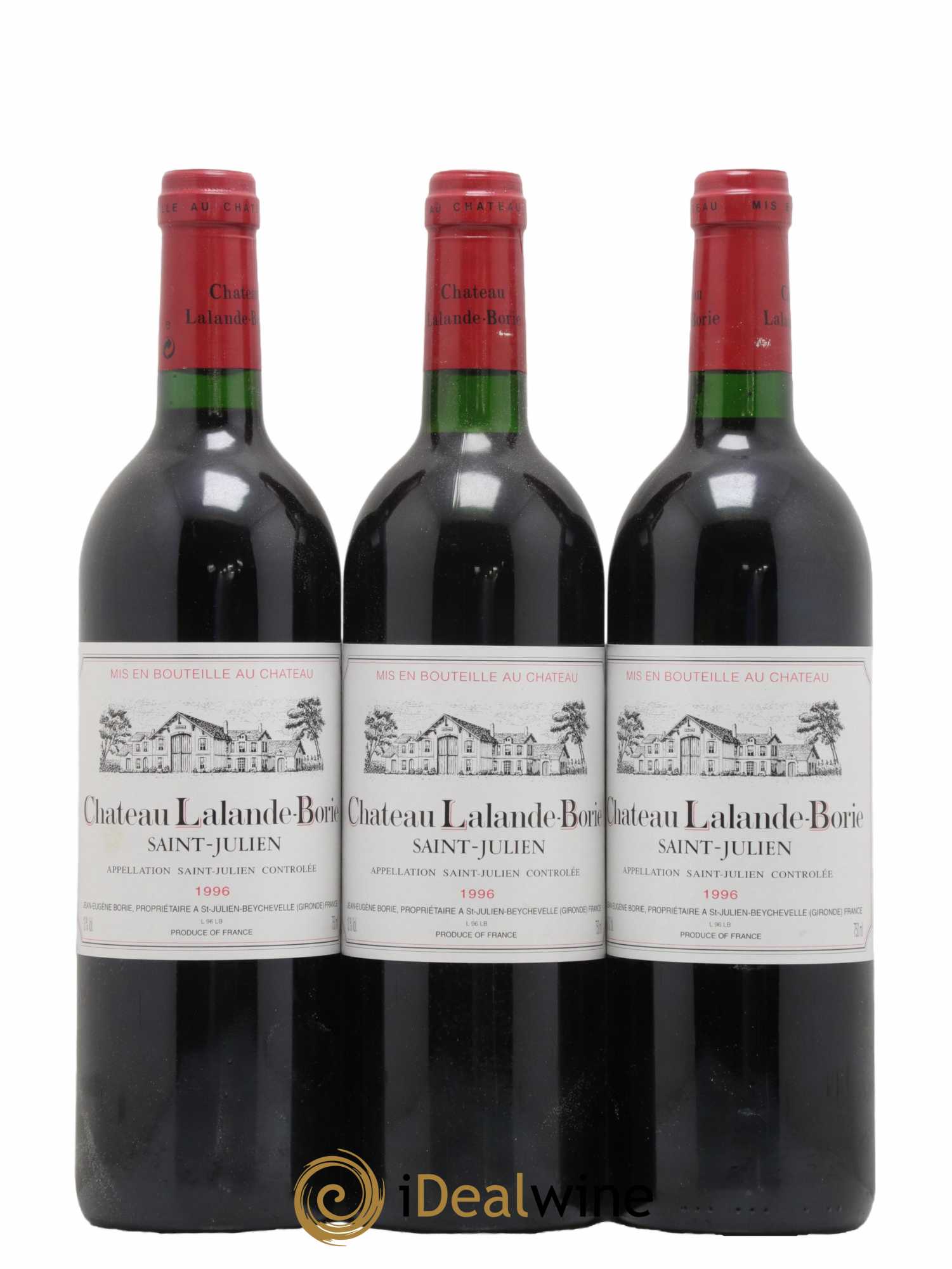 Château Lalande Borie 1996 - Lot de 12 bouteilles - 4