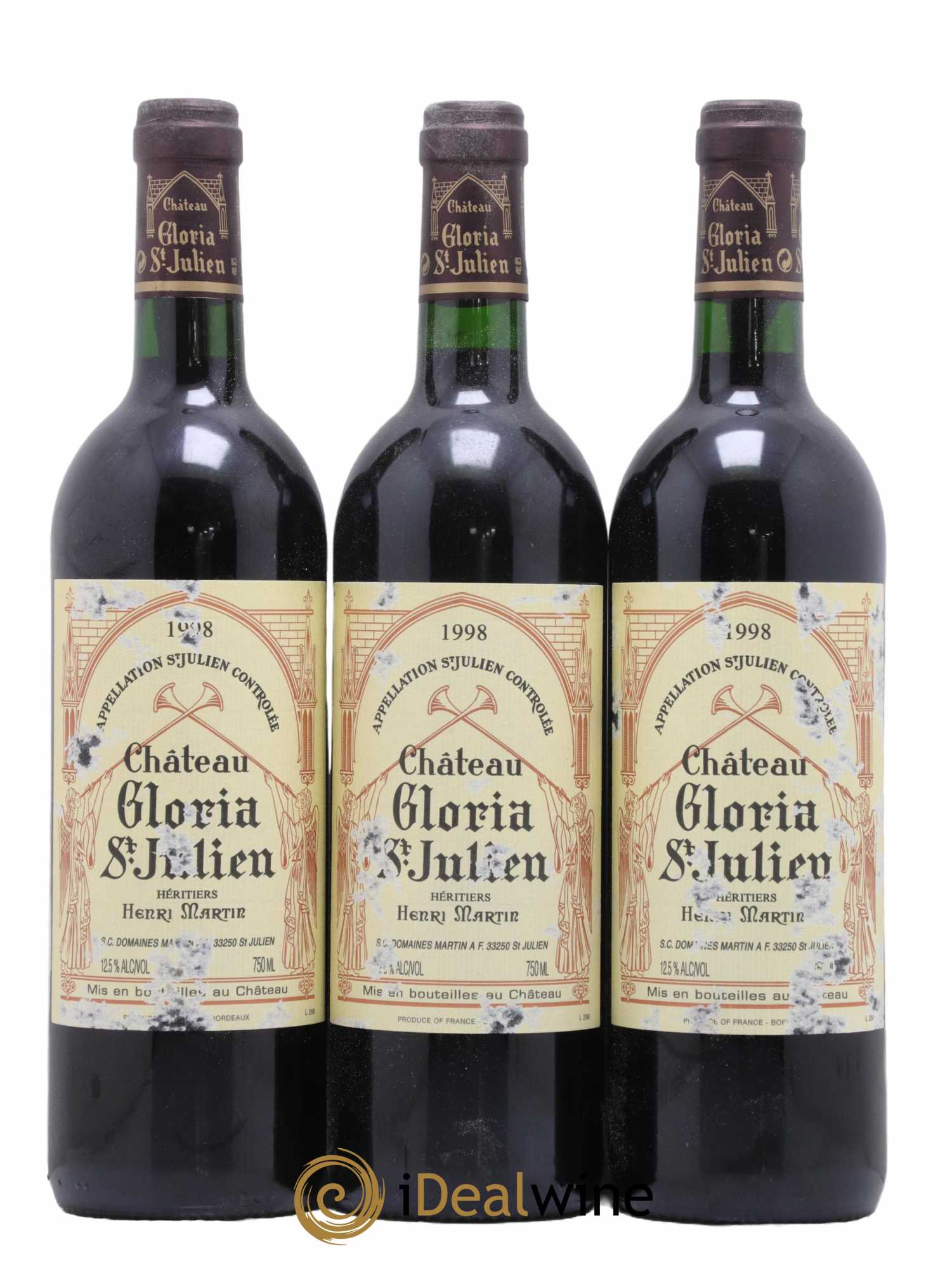 Château Gloria 1998 - Lot de 12 bouteilles - 2