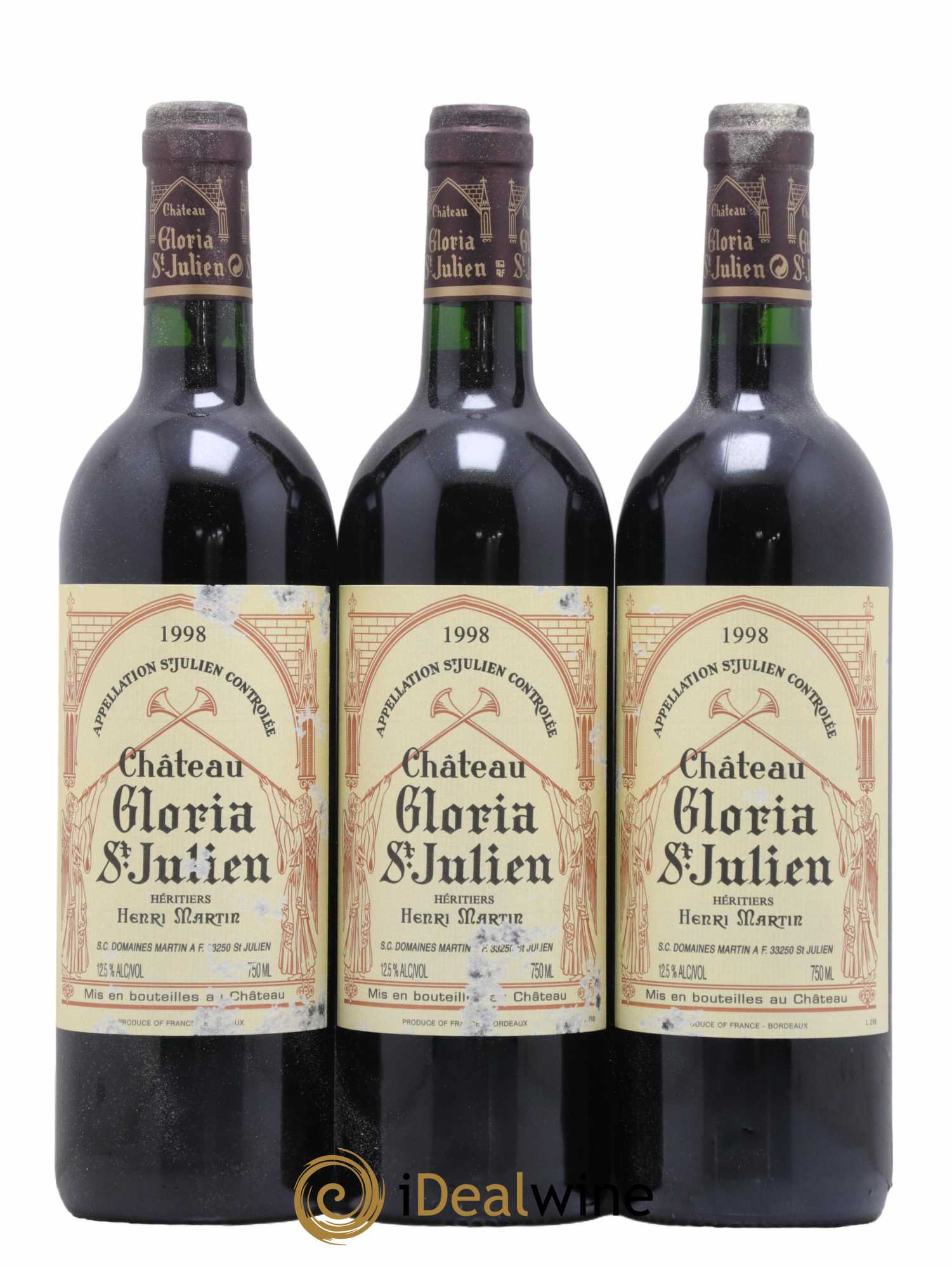 Château Gloria 1998 - Lot de 12 bouteilles - 3