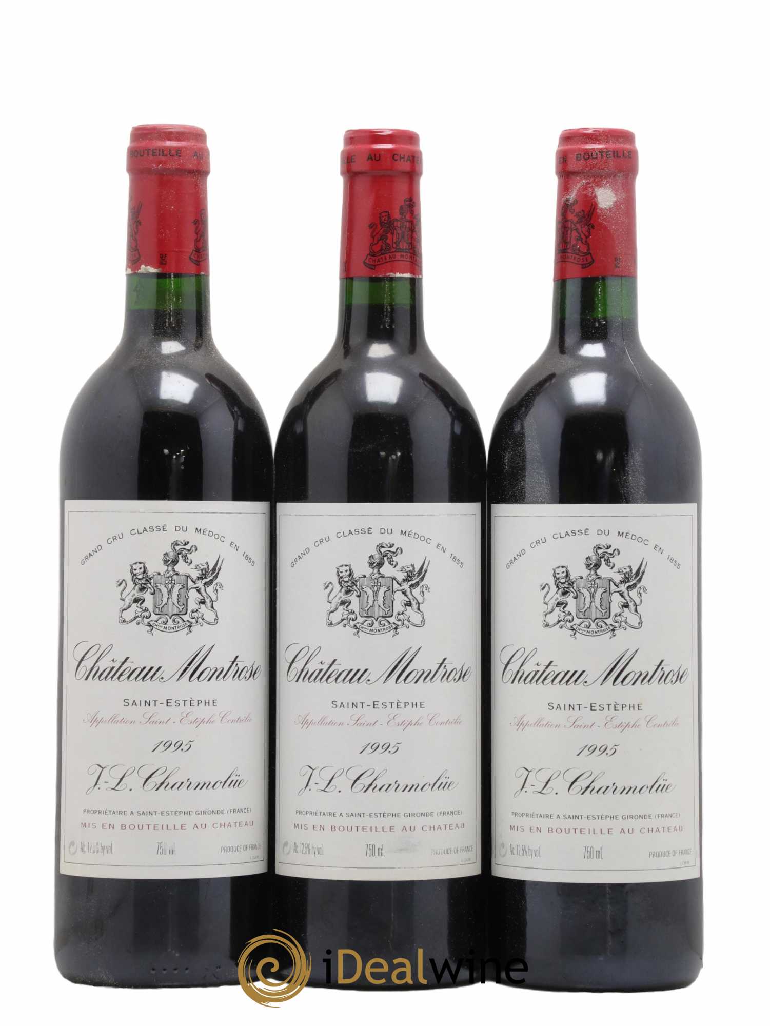 Château Montrose 2ème Grand Cru Classé 1995 - Lot de 12 bouteilles - 1