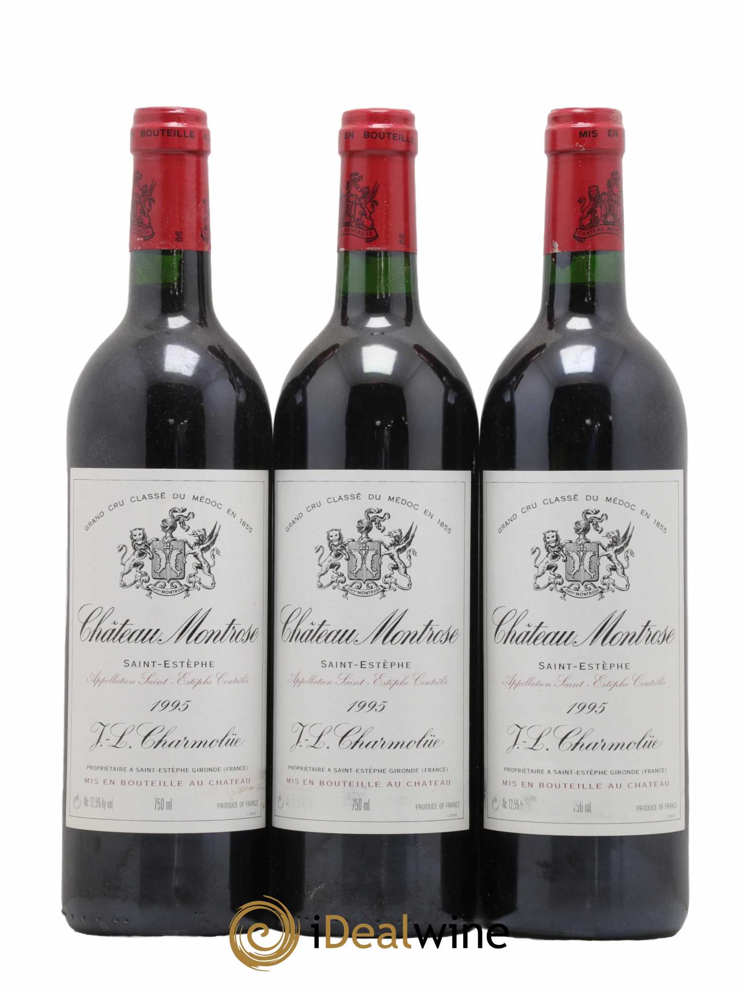 Château Montrose 2ème Grand Cru Classé 1995 - Lot de 12 bouteilles - 3