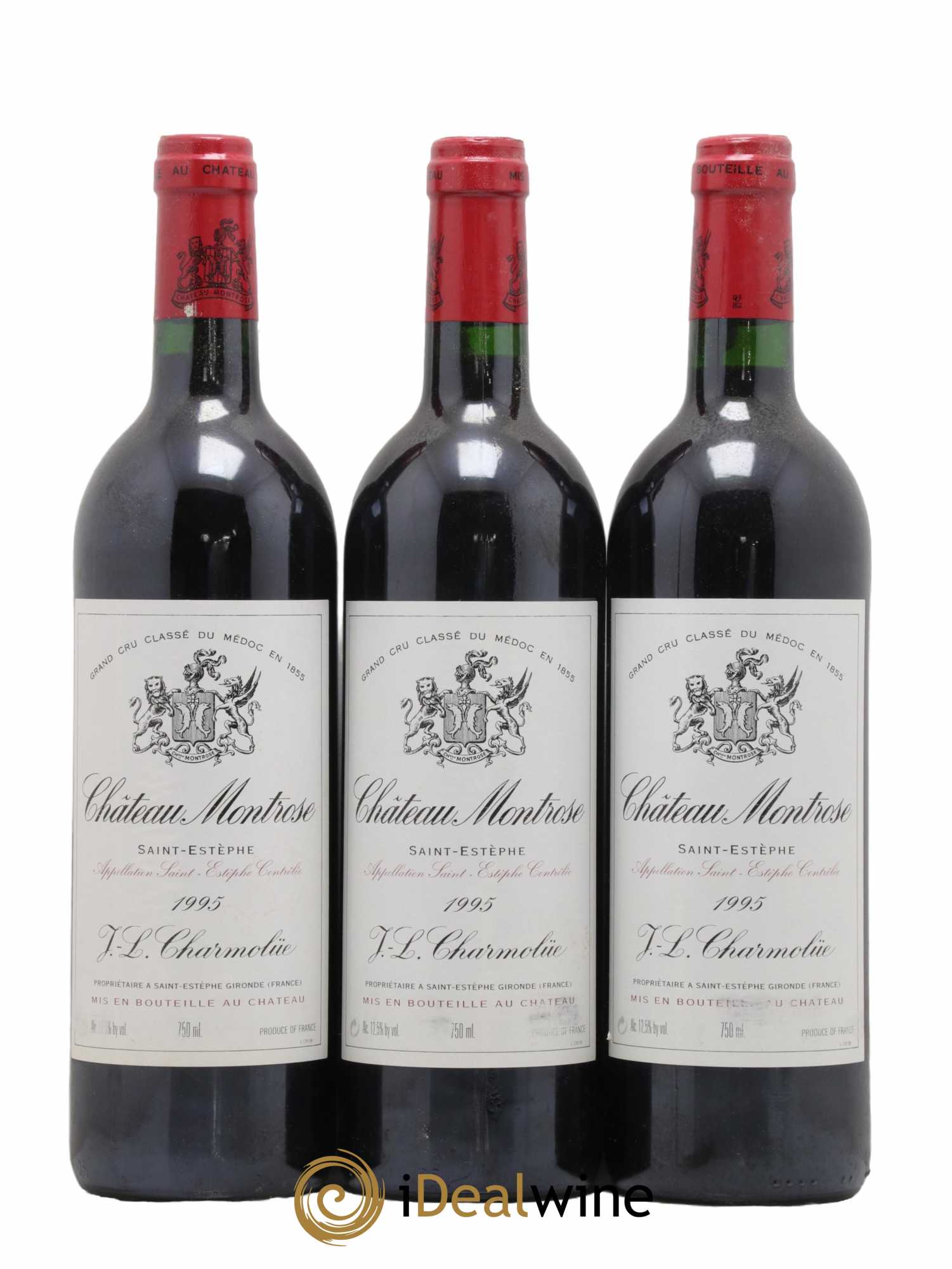 Château Montrose 2ème Grand Cru Classé 1995 - Lot de 12 bouteilles - 4