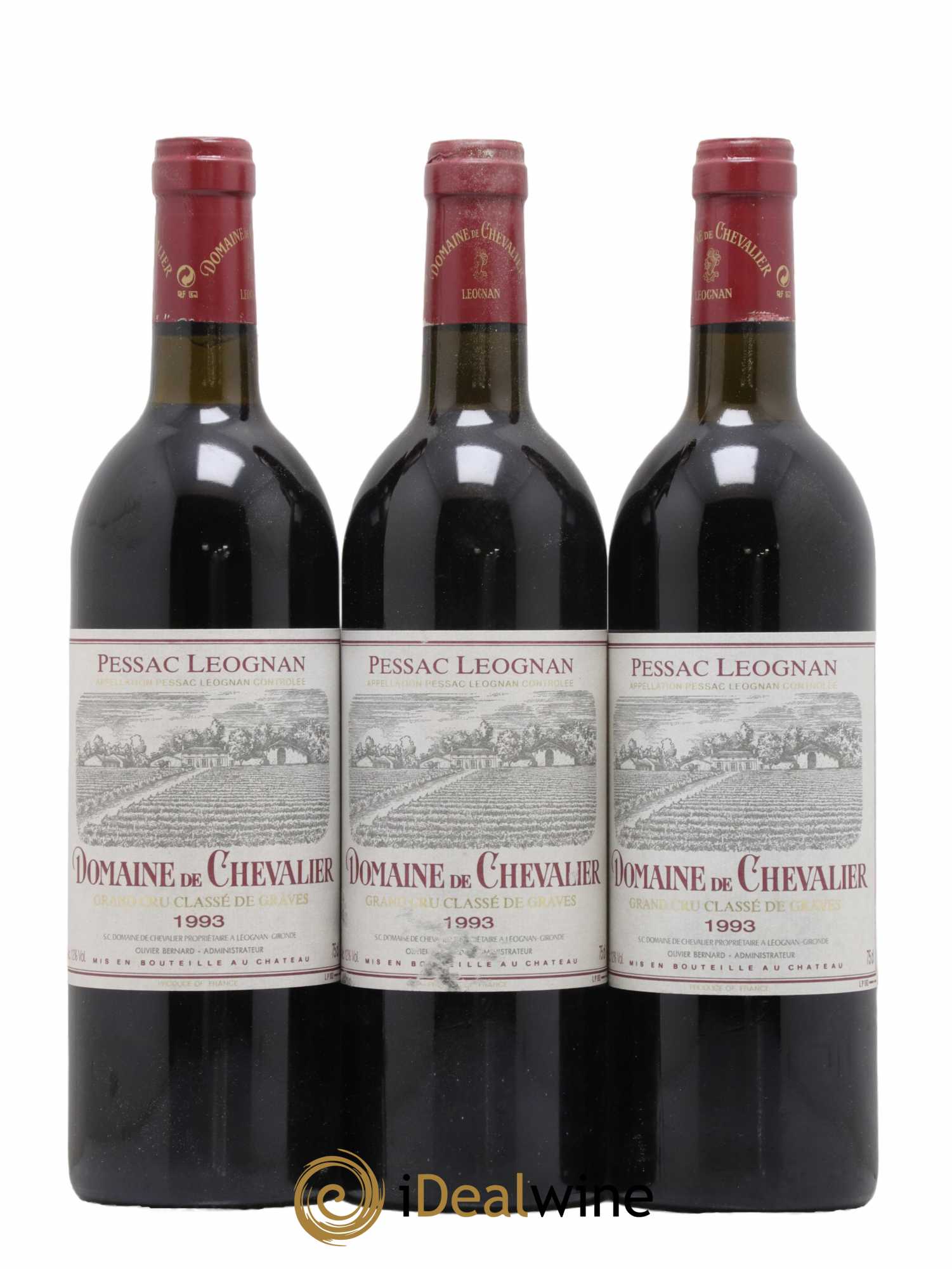 Domaine de Chevalier Cru Classé de Graves 1993 - Lot de 12 bouteilles - 3