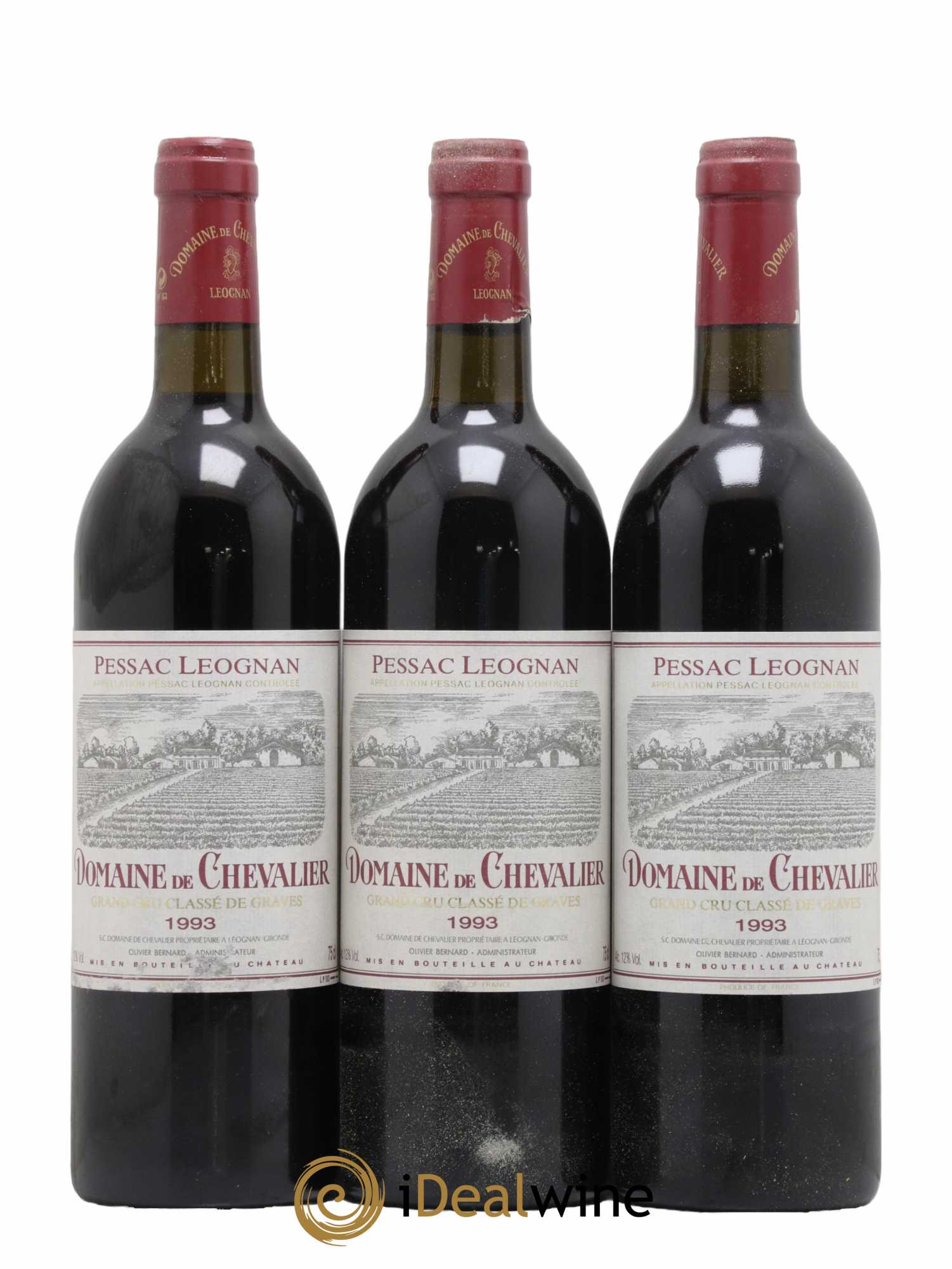 Domaine de Chevalier Cru Classé de Graves 1993 - Lot de 12 bouteilles - 4