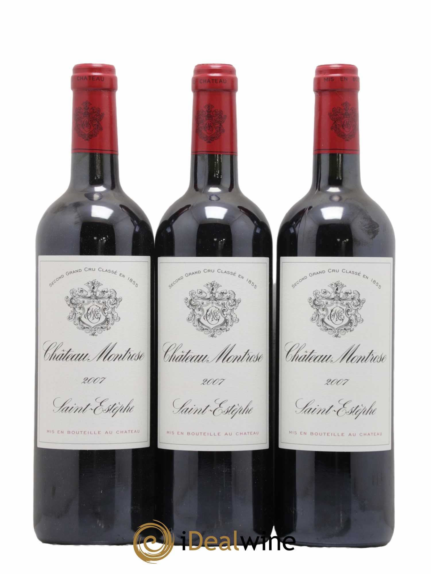 Château Montrose 2ème Grand Cru Classé 2007 - Lot de 6 bouteilles - 1