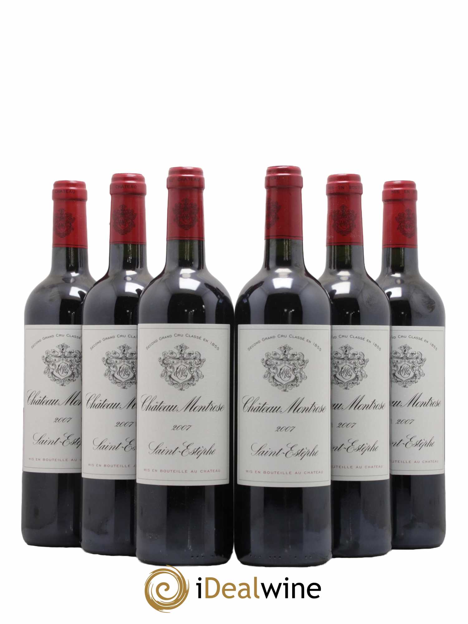 Château Montrose 2ème Grand Cru Classé 2007 - Lot de 6 bouteilles - 0