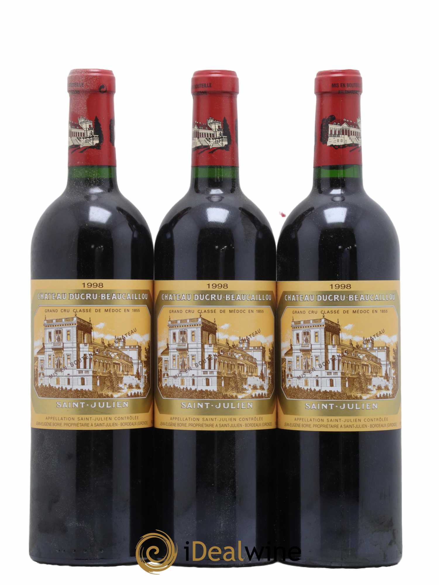 Château Ducru Beaucaillou 2ème Grand Cru Classé 1998 - Lotto di 12 bottiglie - 1