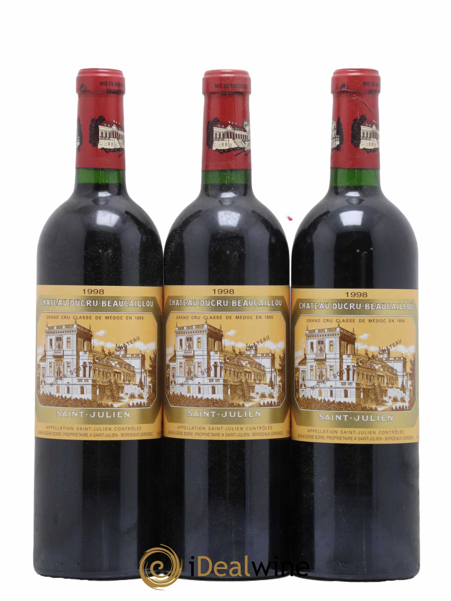 Château Ducru Beaucaillou 2ème Grand Cru Classé 1998 - Lotto di 12 bottiglie - 3