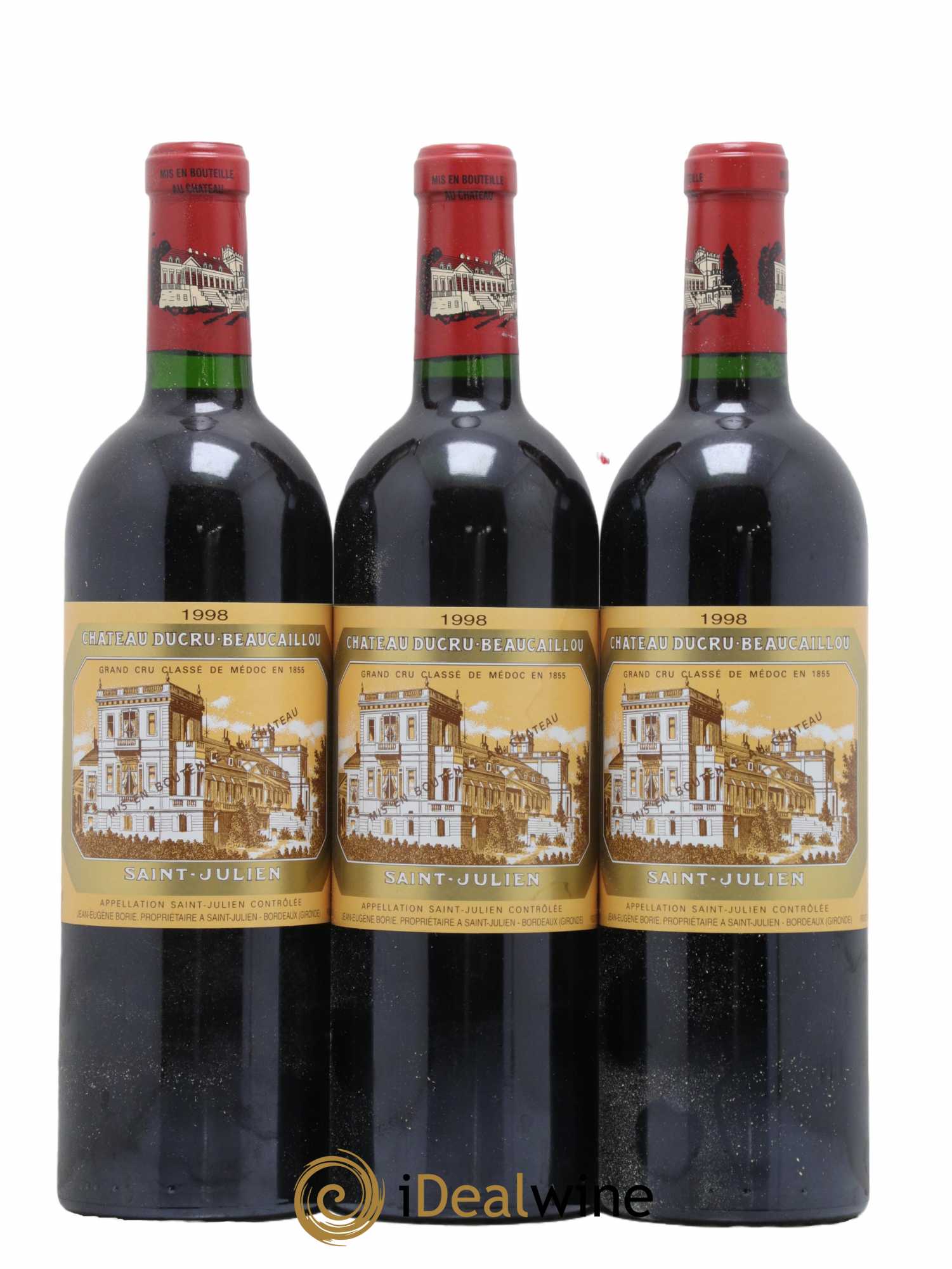 Château Ducru Beaucaillou 2ème Grand Cru Classé 1998 - Lotto di 12 bottiglie - 4