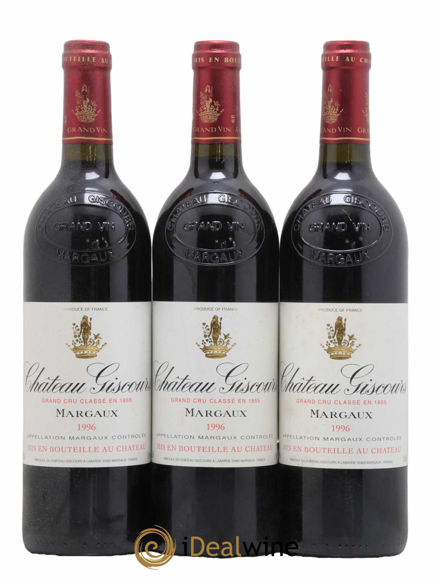 Château Giscours 3ème Grand Cru Classé 1996 - Lot de 6 bouteilles - 2
