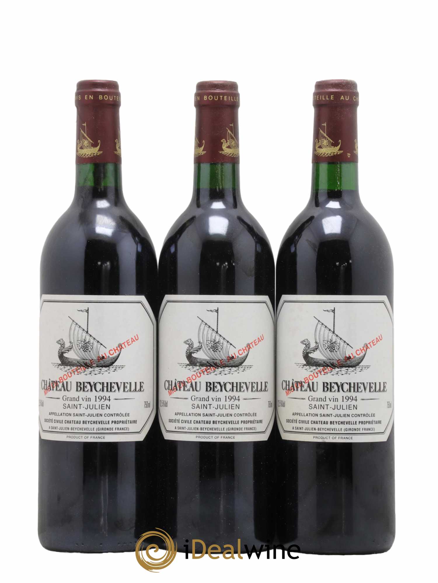 Château Beychevelle 4ème Grand Cru Classé 1994 - Lot de 12 bouteilles - 4