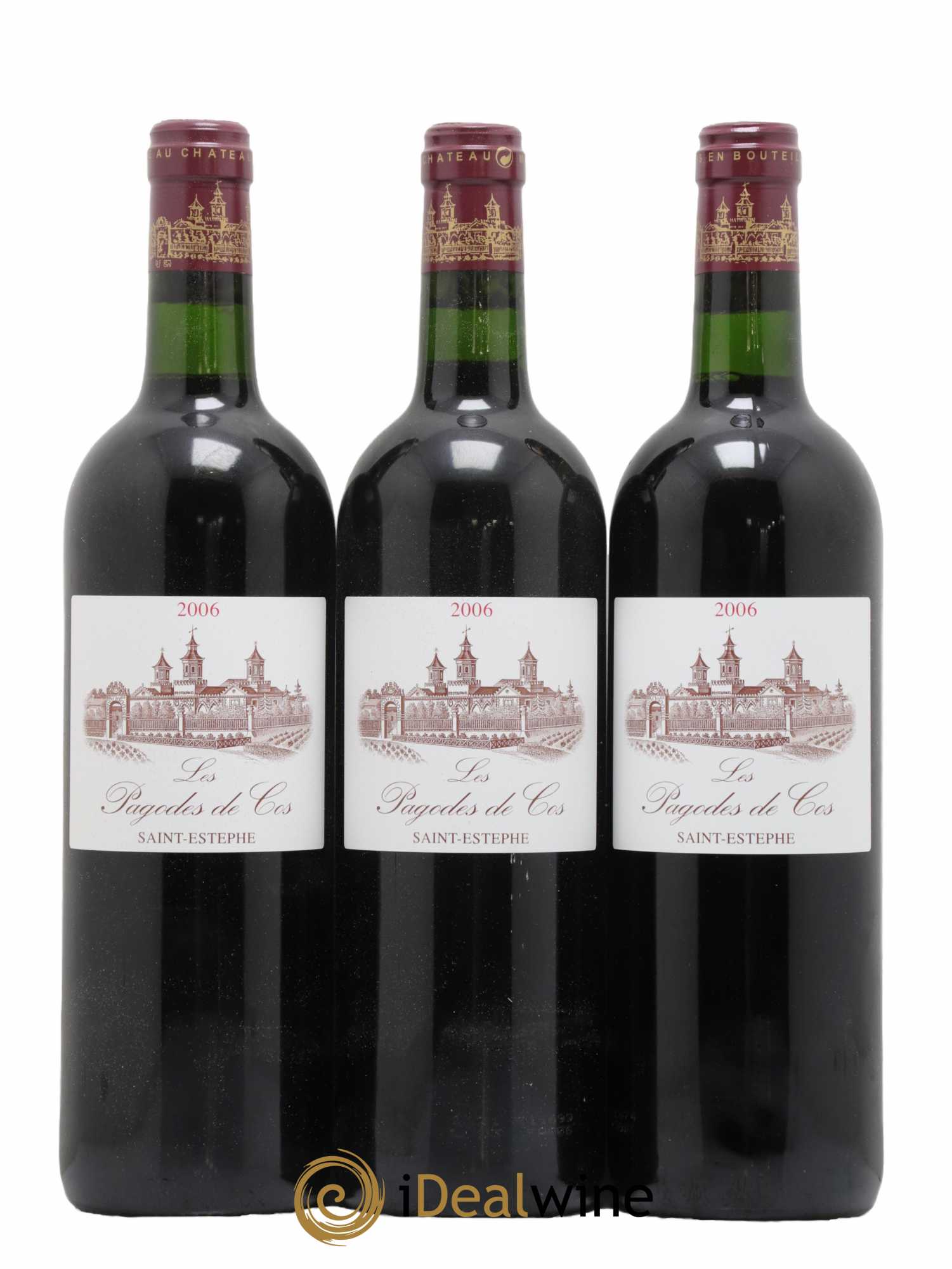 Les Pagodes de Cos Second Vin 2006 - Posten von 12 Flaschen - 1