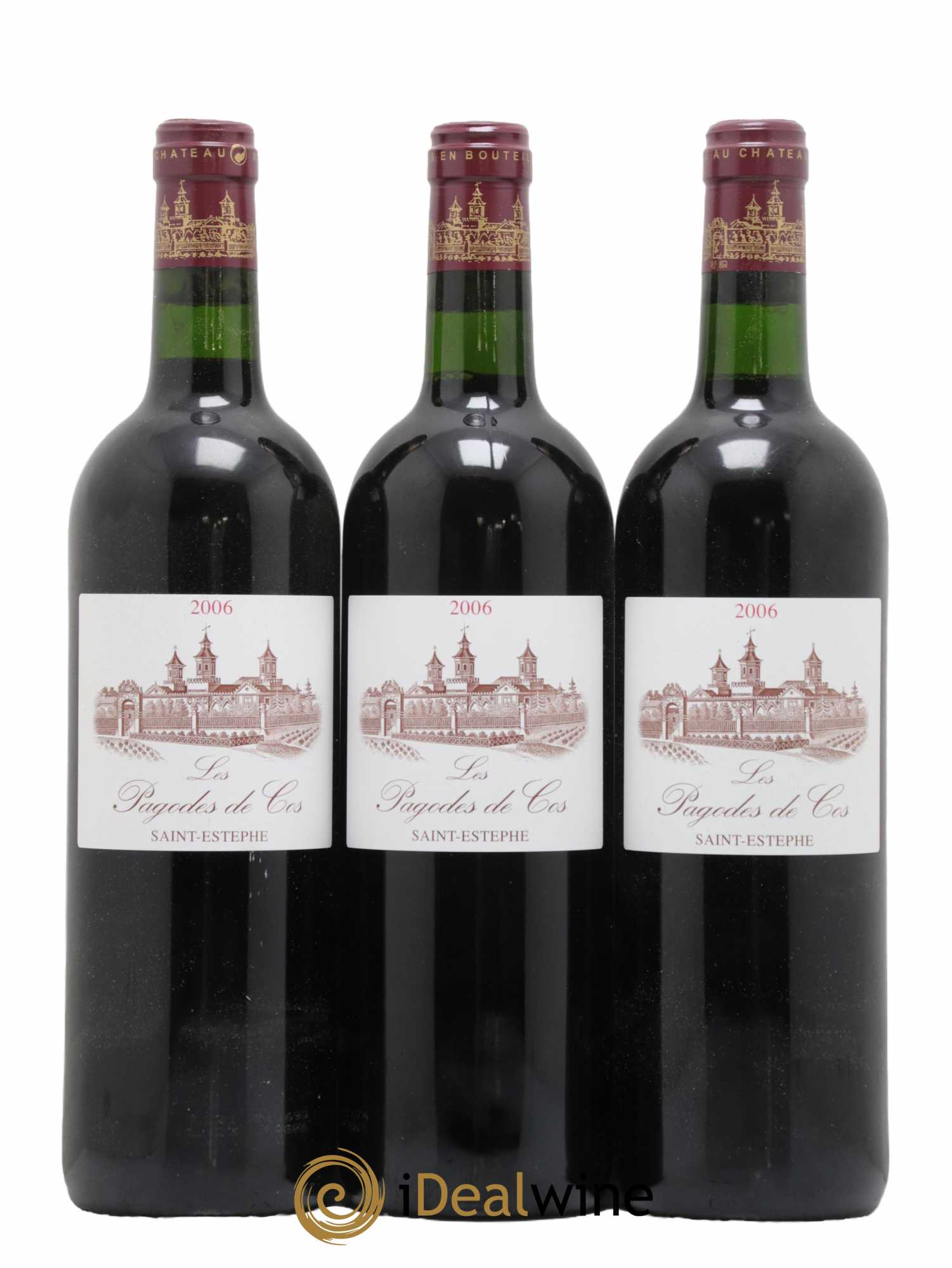 Les Pagodes de Cos Second Vin 2006 - Posten von 12 Flaschen - 4