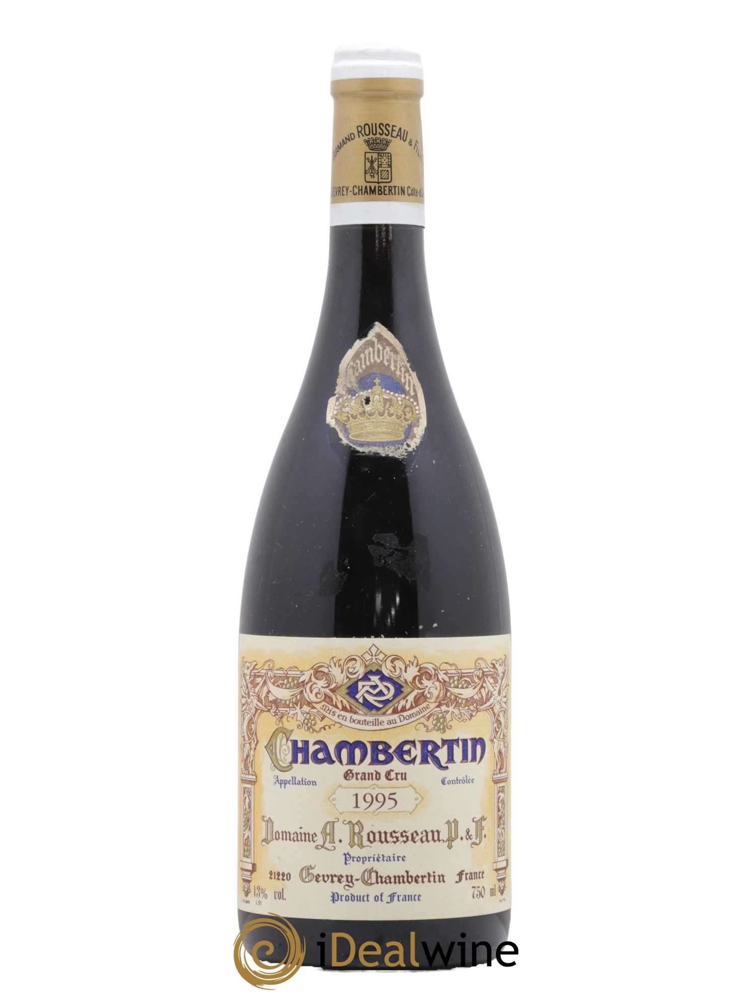 Chambertin Grand Cru Armand Rousseau (Domaine) 1995 - Lot de 1 bouteille - 0